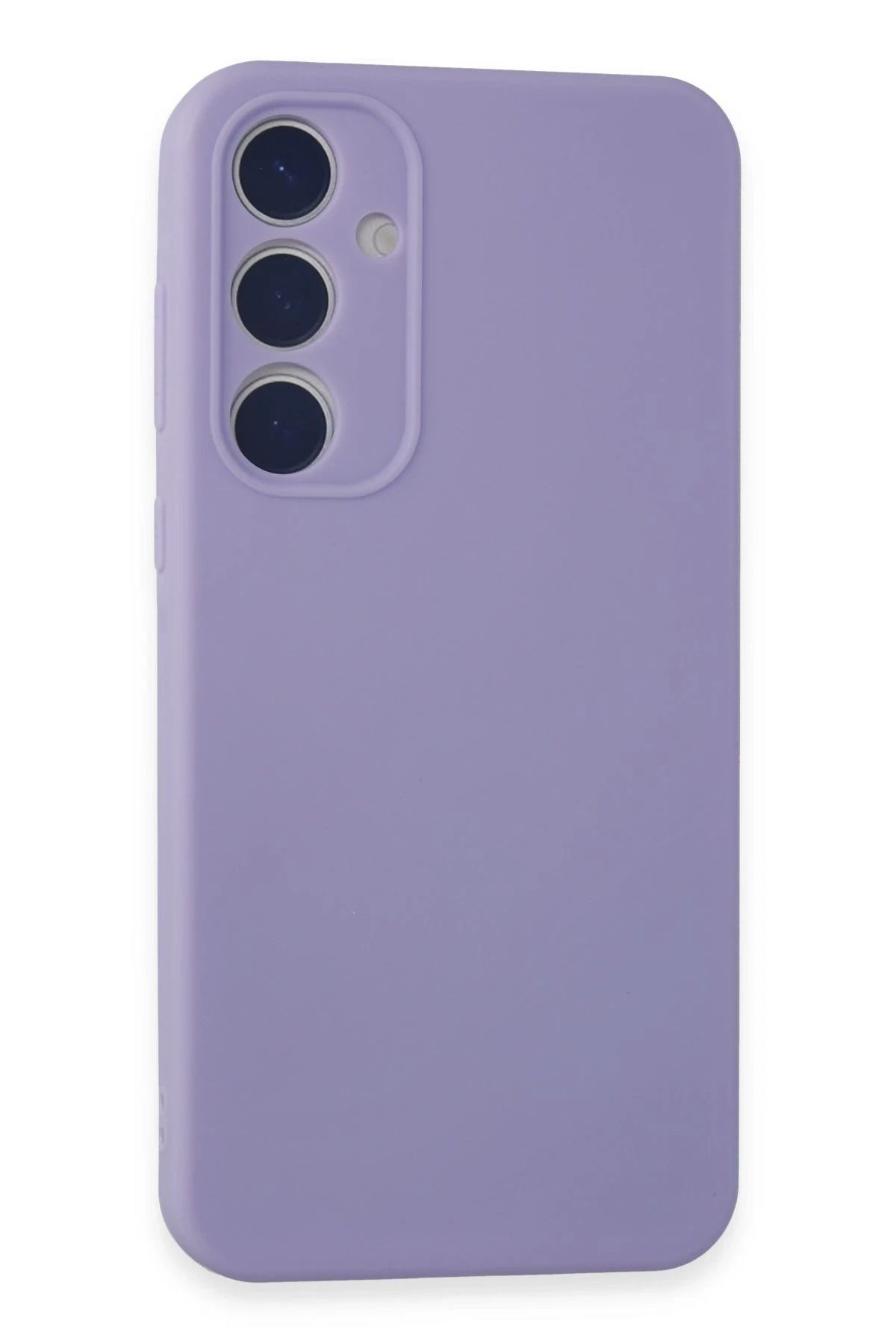 NewFace Samsung Galaxy A35 5G Kılıf First Silikon - Lila INSLM