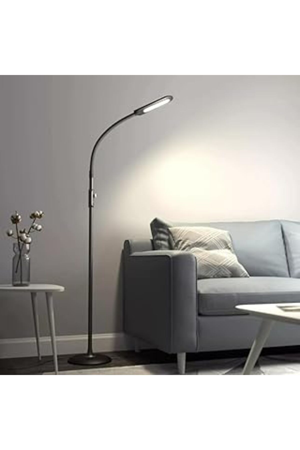 karadağsb Adaptoll Aukey Modern İç Mekan Aydınlatma Göz Yormayan Led Ayaklı Lamba 5 Kademeli Ayarlanabilir Pa