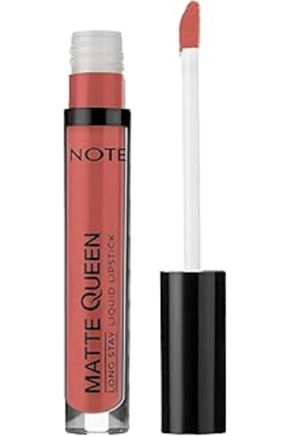karadağsb Note Cosmetique Matte Queen Lipstick Kalıcı Mat Likit Ruj, 24 Ravishing Rose, Nude