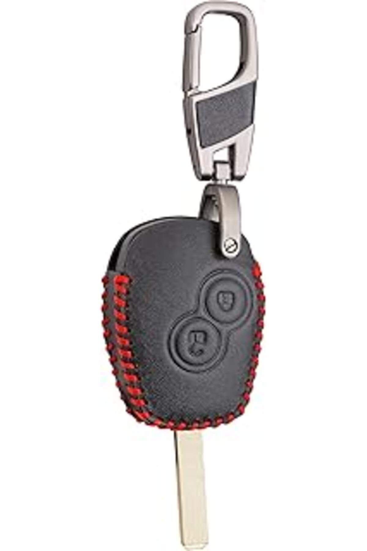 NZM TİCARET Alisveristime (Renault Kangoo Scenic Megane Captur Twingo Modus İle Uyumlu) Deri Anahtar Kılıfı