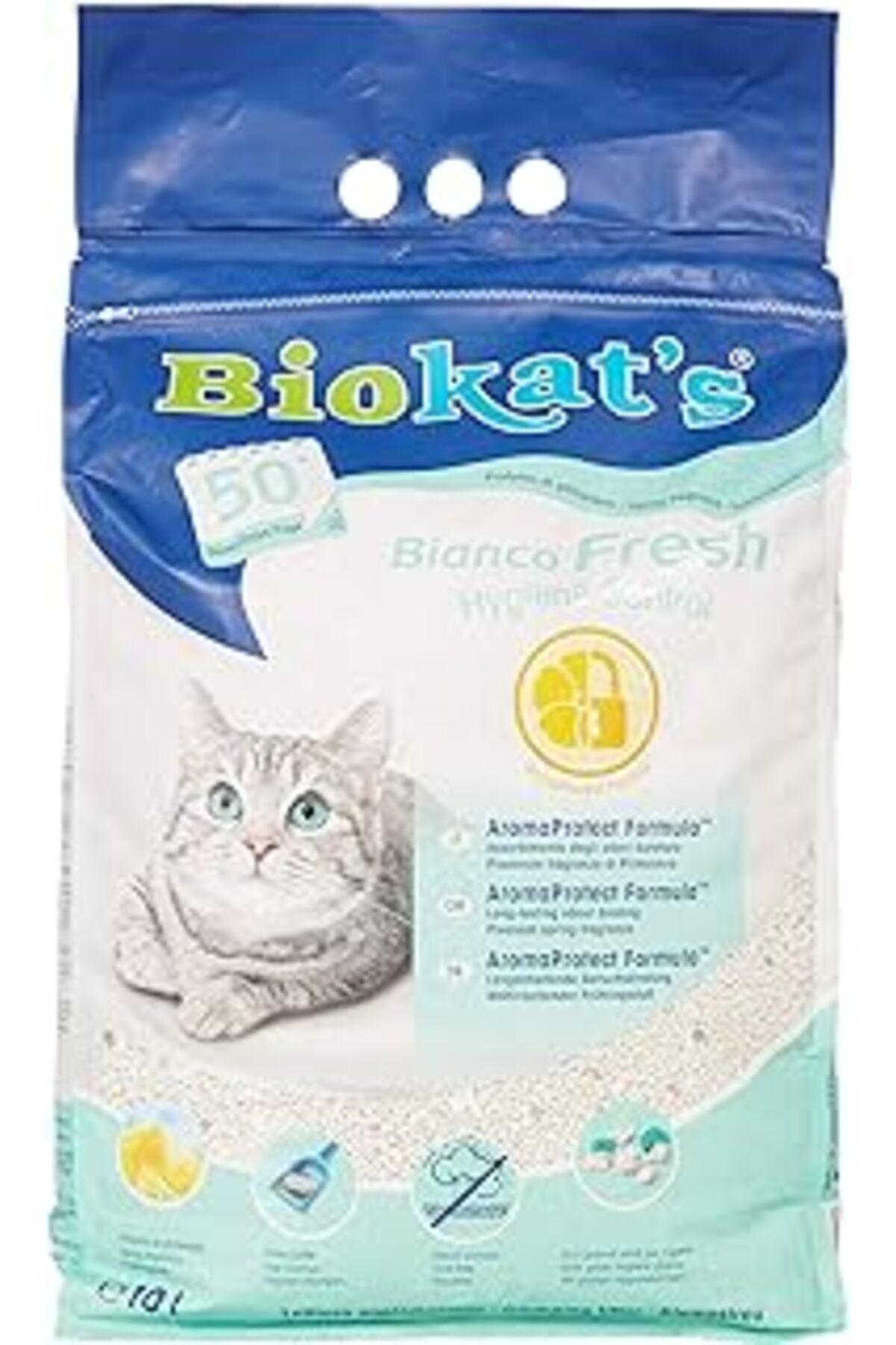 karadağsb Biokat'S Kedi Kumu Bianco Fresh, 10 Lt