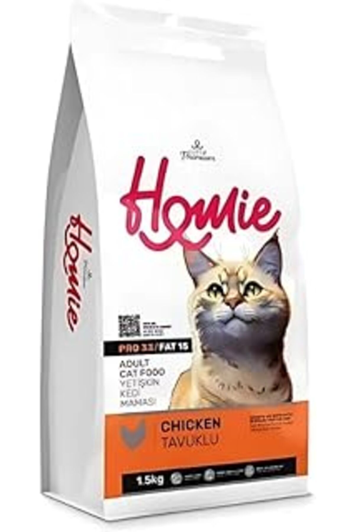 karadağsb Homie Süper Premium Tavuklu Yetişkin Kedi Maması 1.5 Kg