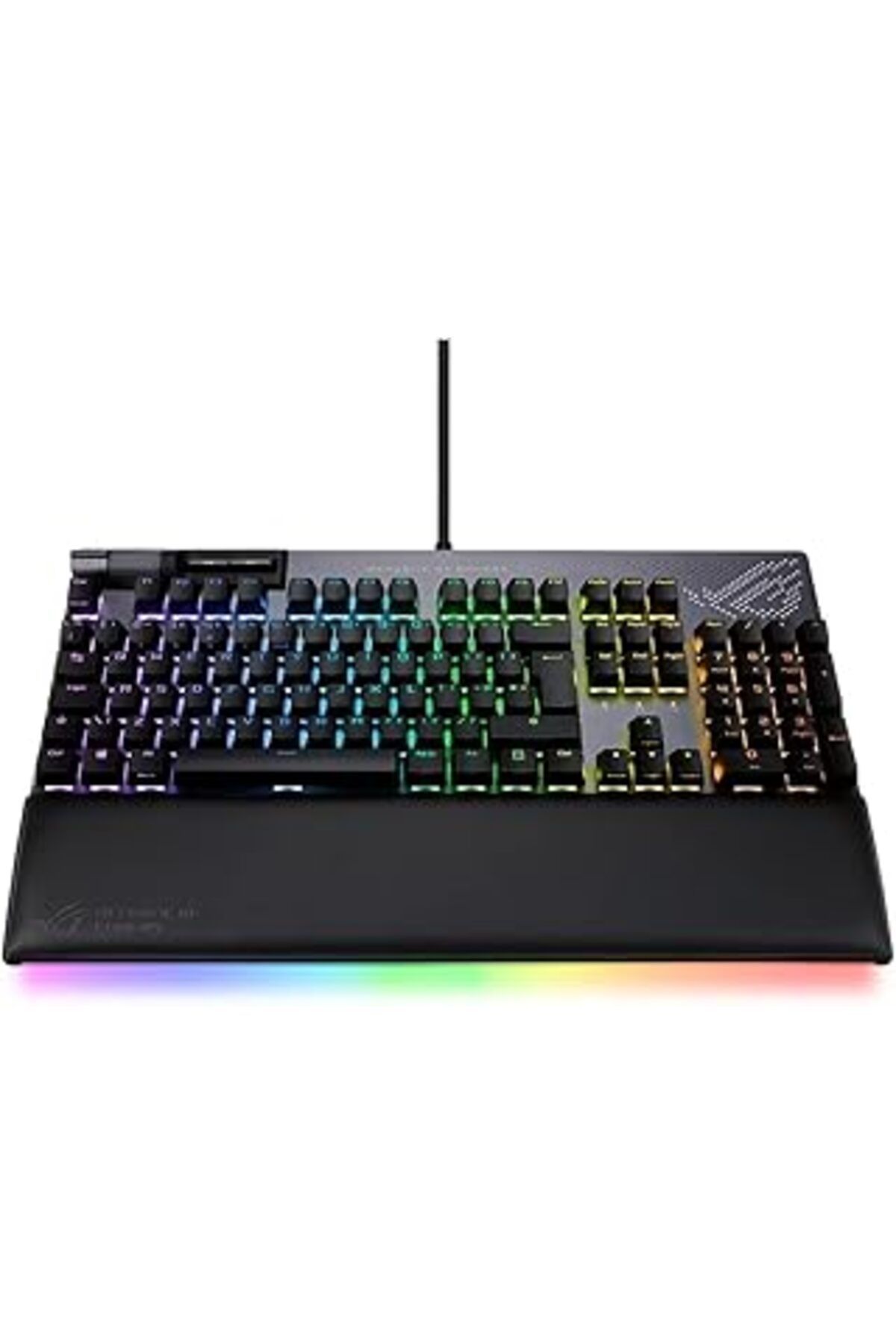 robotrend Rog Strix Flare Ii Red Animate Rgb Oyuncu Klavyesi Değiştirilebilir Rog Nx Red Switch Ledli Ekran M