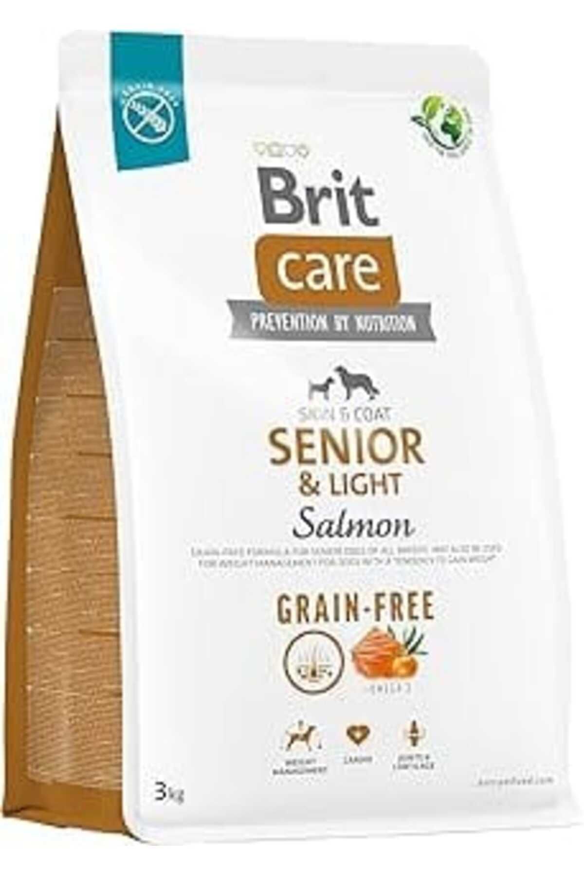 karadağsb Brit Care Senior & Light, Ve Deri - Tüy Hassasiyeti Olan Yaşlı Köpekler İçin, Tahılsı