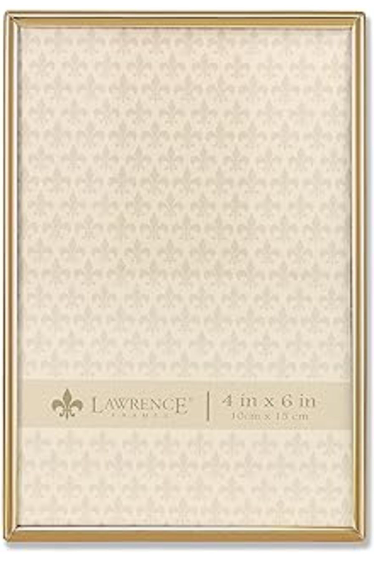 nazeninstoğu Lawrence Frames 670046 Resim Çerçevesi, Metal, 10 X 15 Cm, Altın Rengi
