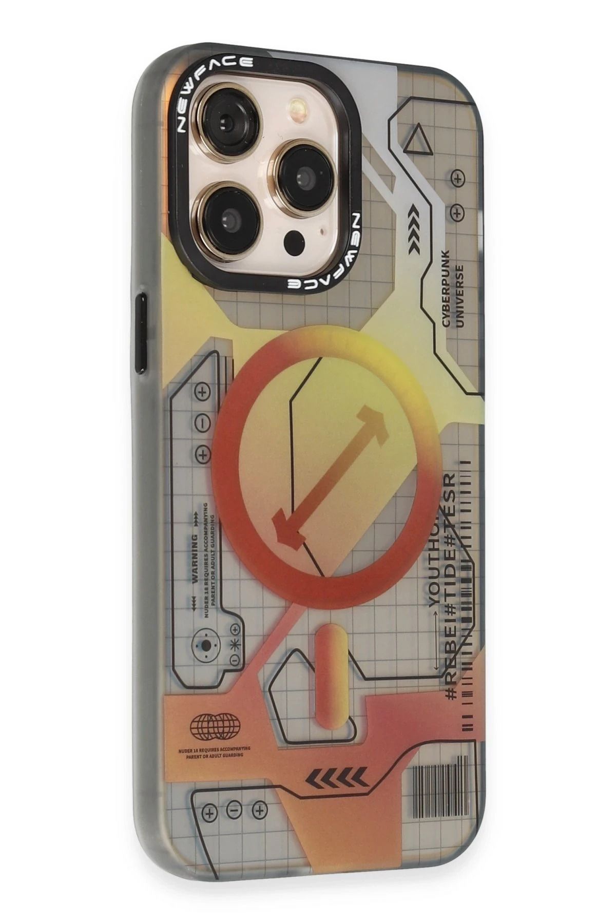 NewFace iPhone 13 Pro Max Kılıf Venüs Magneticsafe Desenli Kapak - Venüs - 6 JOJUA