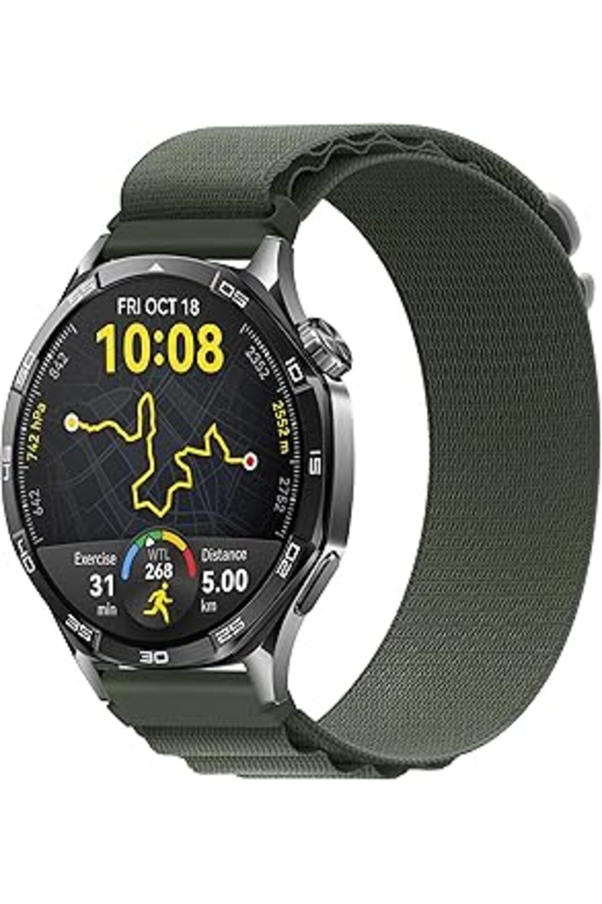 karadağsb Teknoft 22Mm Ile Uyumlu Saatler Için Alpine Loop 46Mm Yumuşak Kumaş Kordon Huawei Watch (Gt5 Pro/Gt