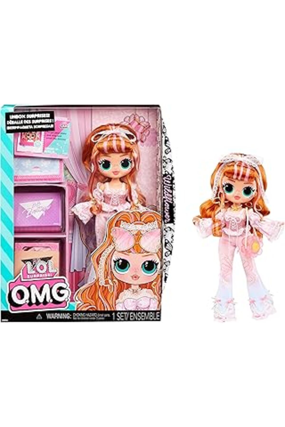 NZM TİCARET L.O.L Surprise O.M.G Bebekler Seri 8 - Wildflower