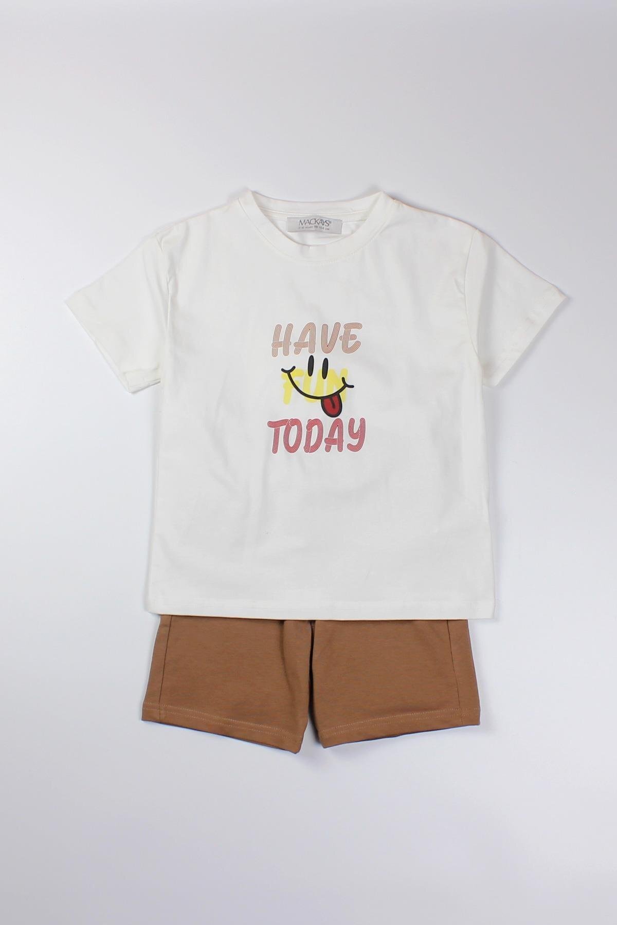 Mackays-Baby Boy Combed Cotton Shorts Set 1
