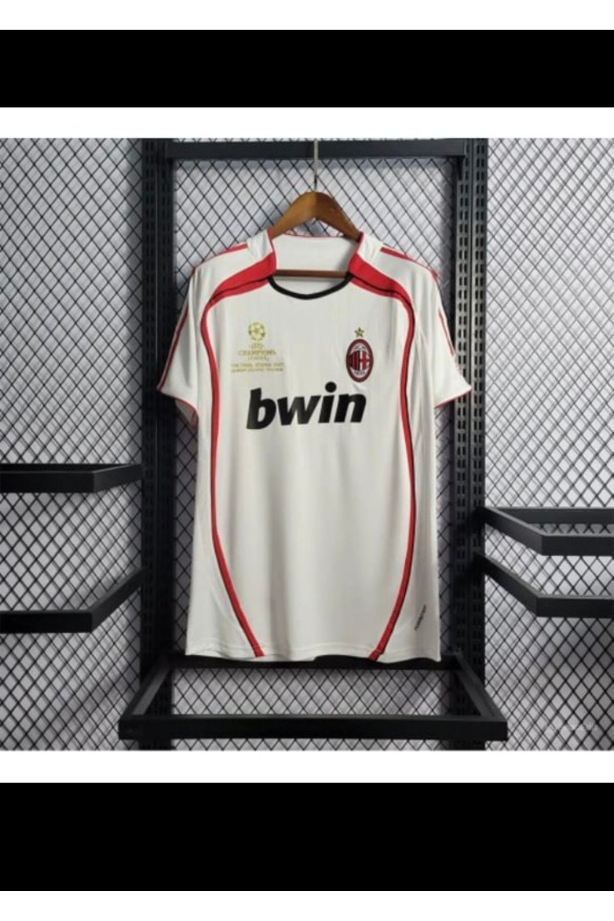 Mzone EFSANE MİLAN NOSTALJI İSİMSİZ YETİŞKİN FORMASI BEYAZ YETİŞKİN FORMASI
