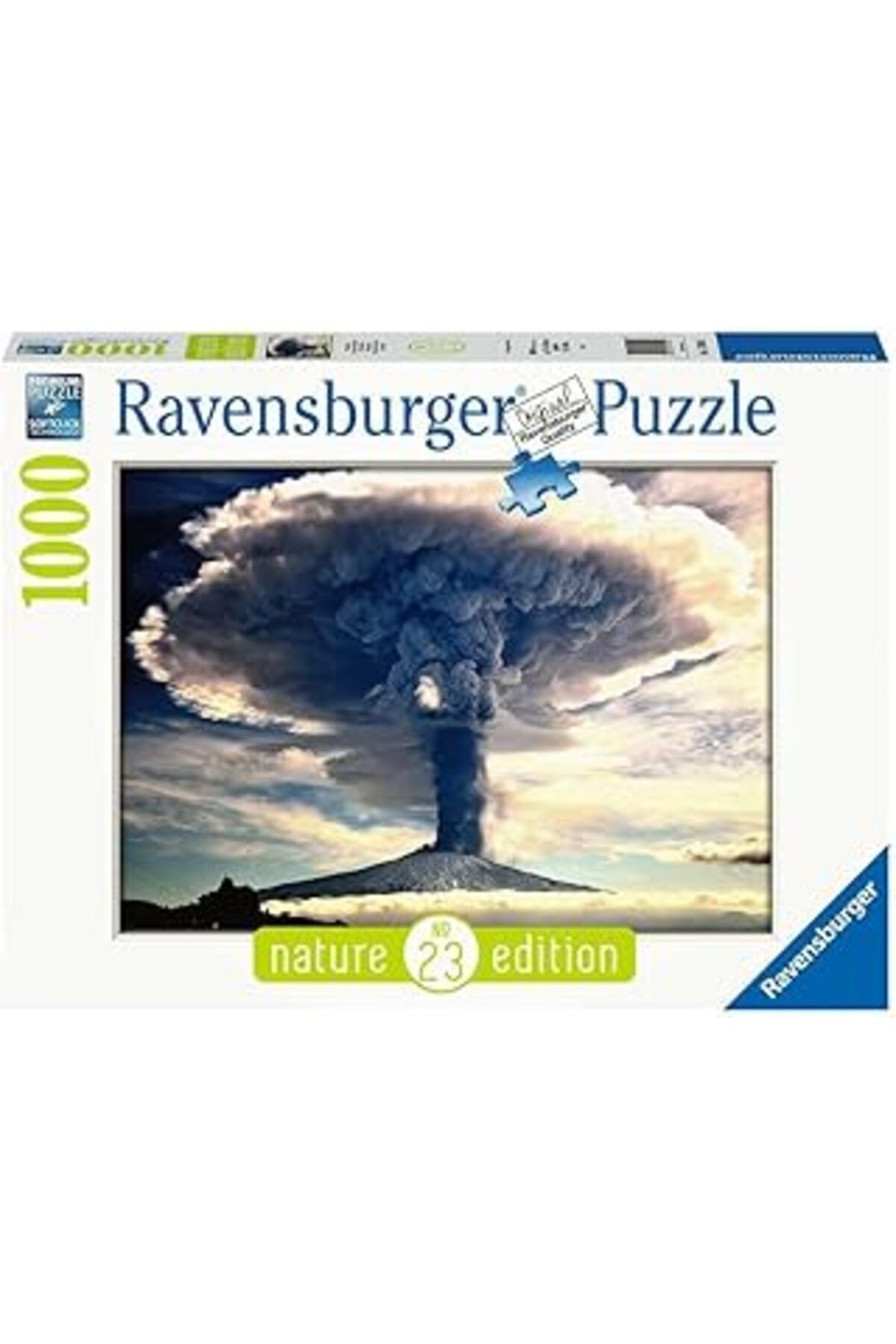 karadağsb Ravensburger 1000 Parçalı Puzzle Etna Yanardağı