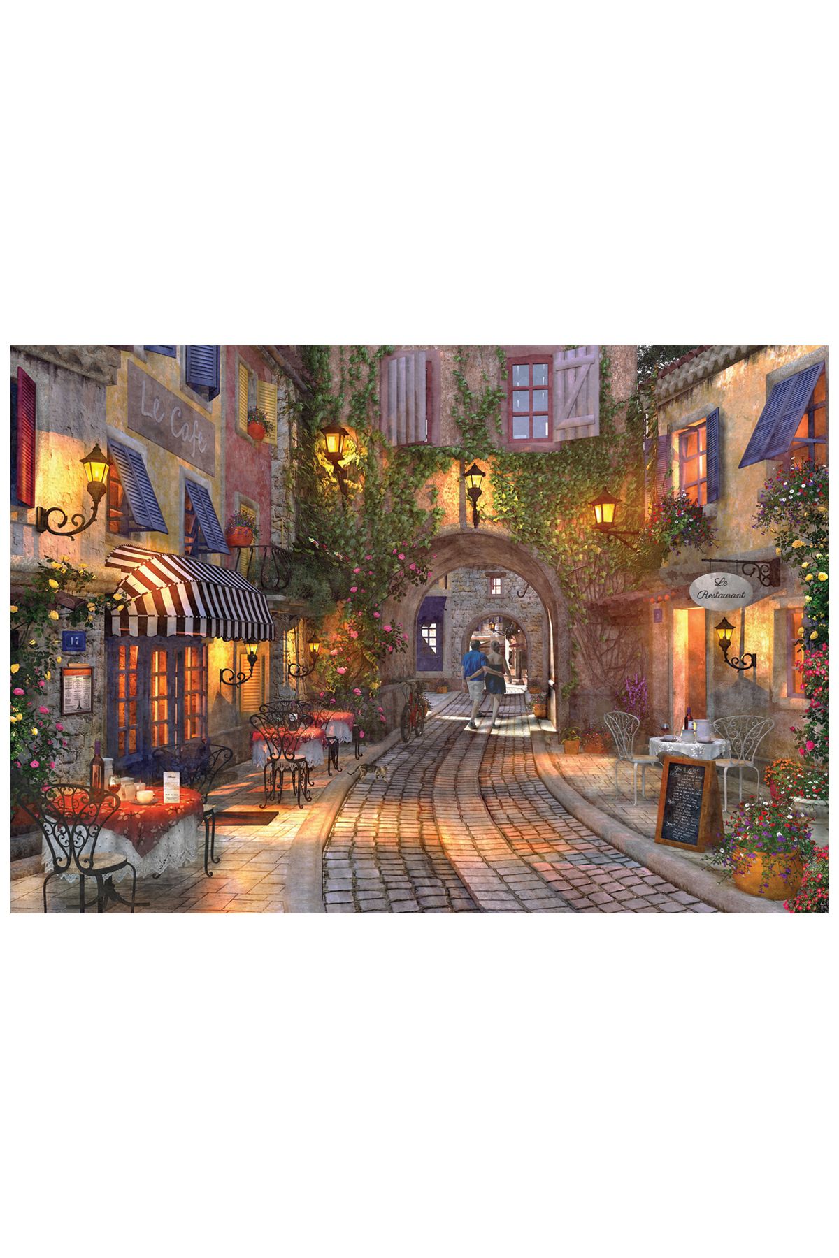Anatolian Puzzle-500 Piece Jigsaw Puzzle - French Street 3602 2