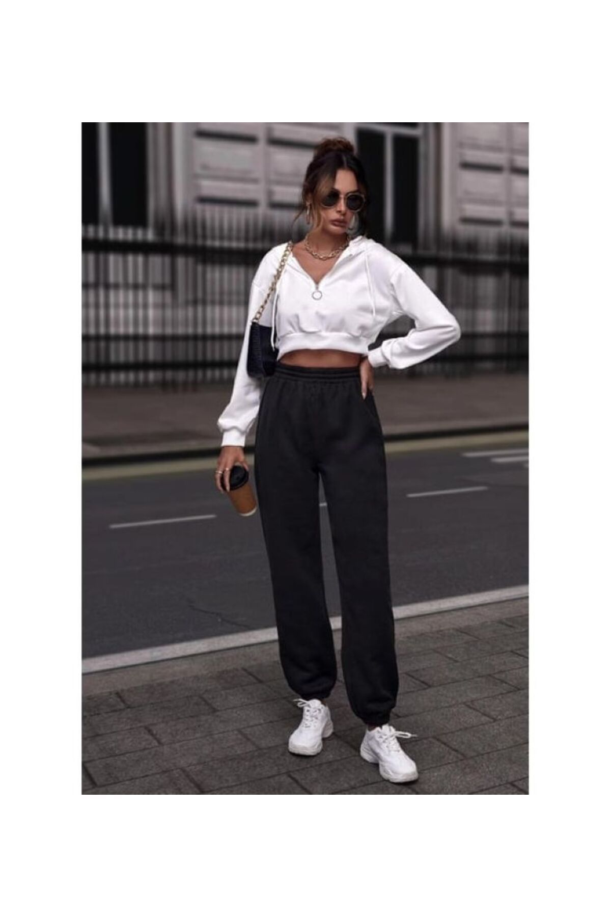 LC Waikiki Yeni Sezon Beli Bağlamalı Paçası Lastikli Yazlık Kumaş Jogger Esofman Altı