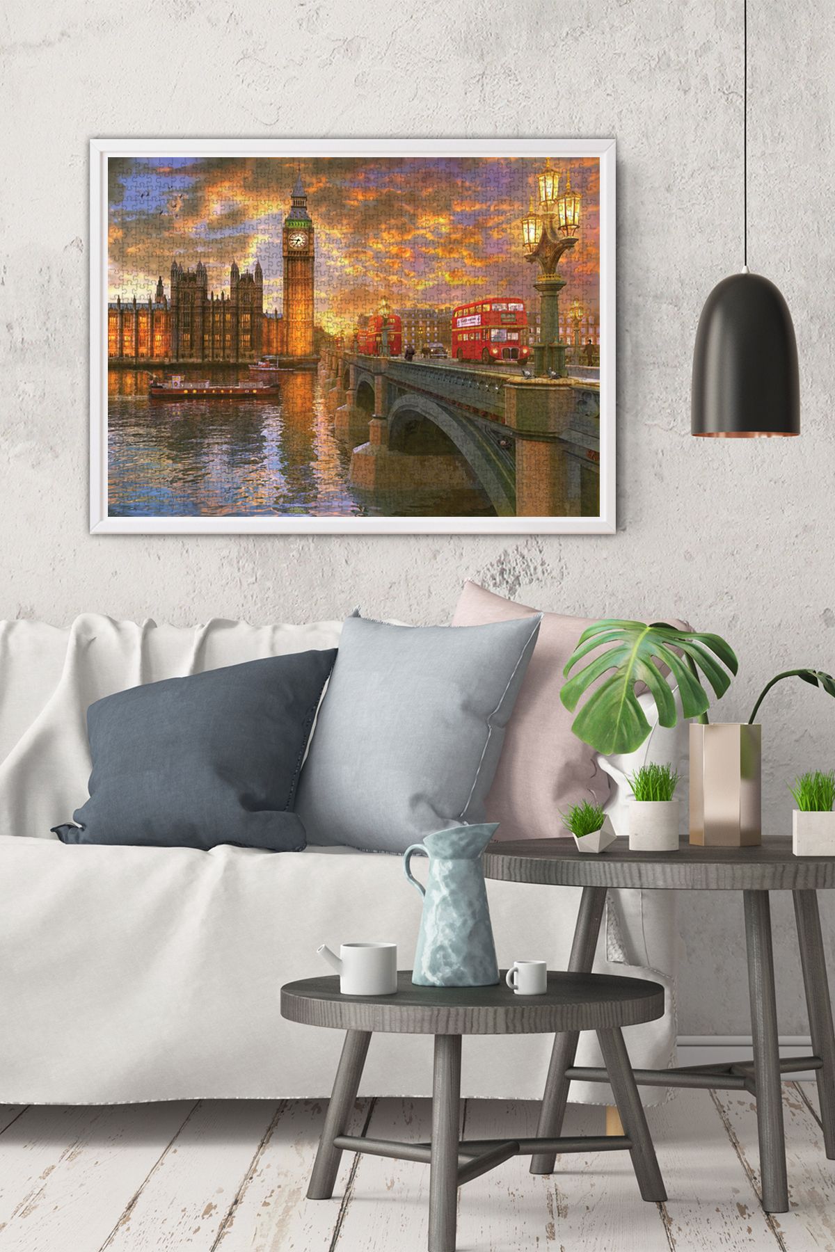 Anatolian Puzzle-Puzzle 1000 Pieces / Sunset in London - Code: 1023 3