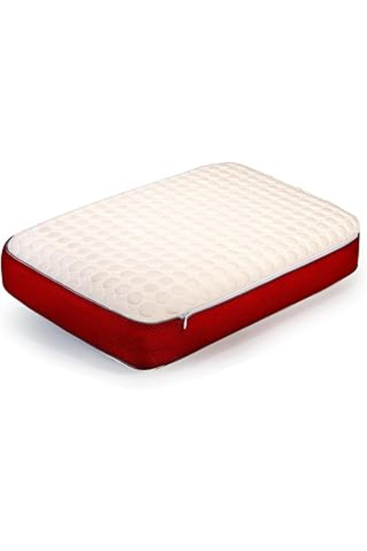karadağsb Moda Home Bedding Visco Bubbli Tombik Yastık Bordo, Visco Yastık, Ortopedik Yastık