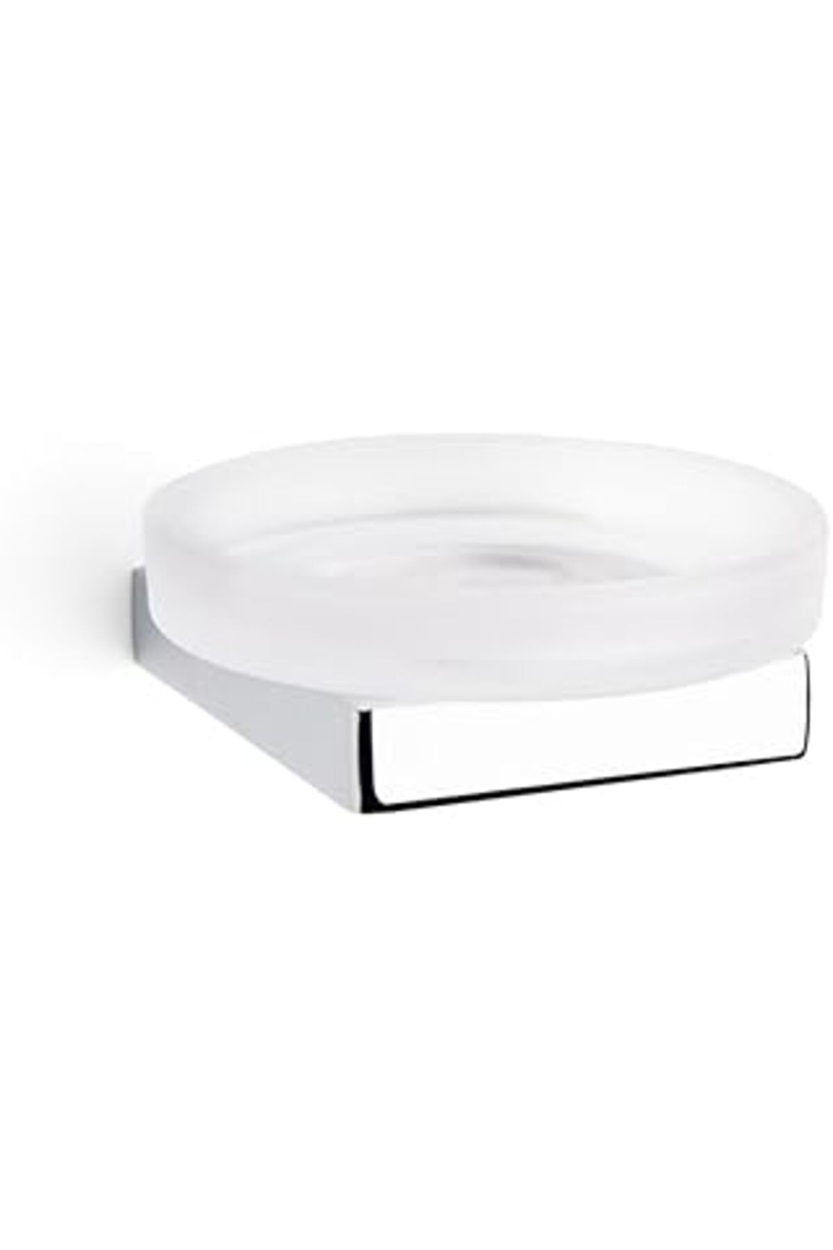 karadağsb System Flat Duvara Monte Katı Sabunluk Krom Renk 37X109X107 Mm