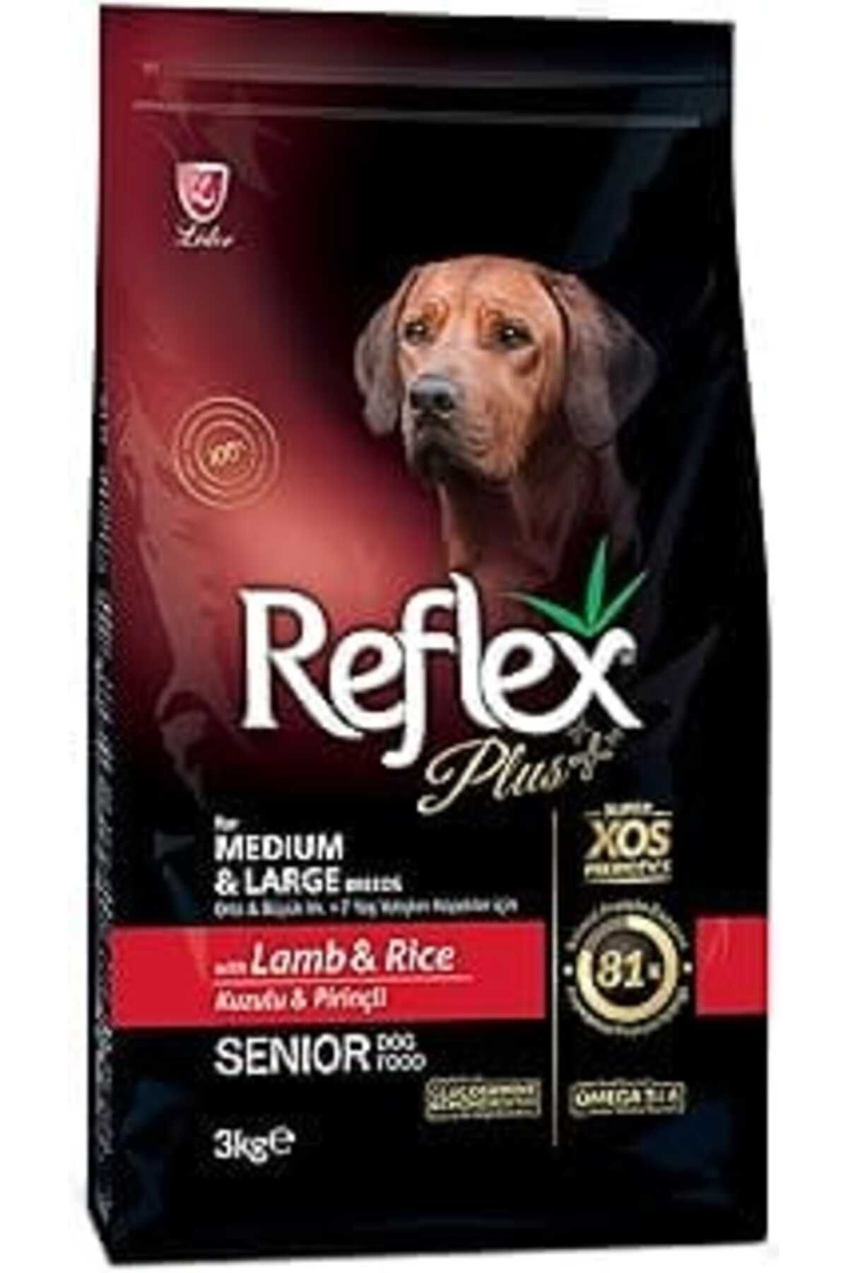 Mu Art Plus Büyük Orta Irk Kuzulu Yaşlı Köpek Maması 3 Kg