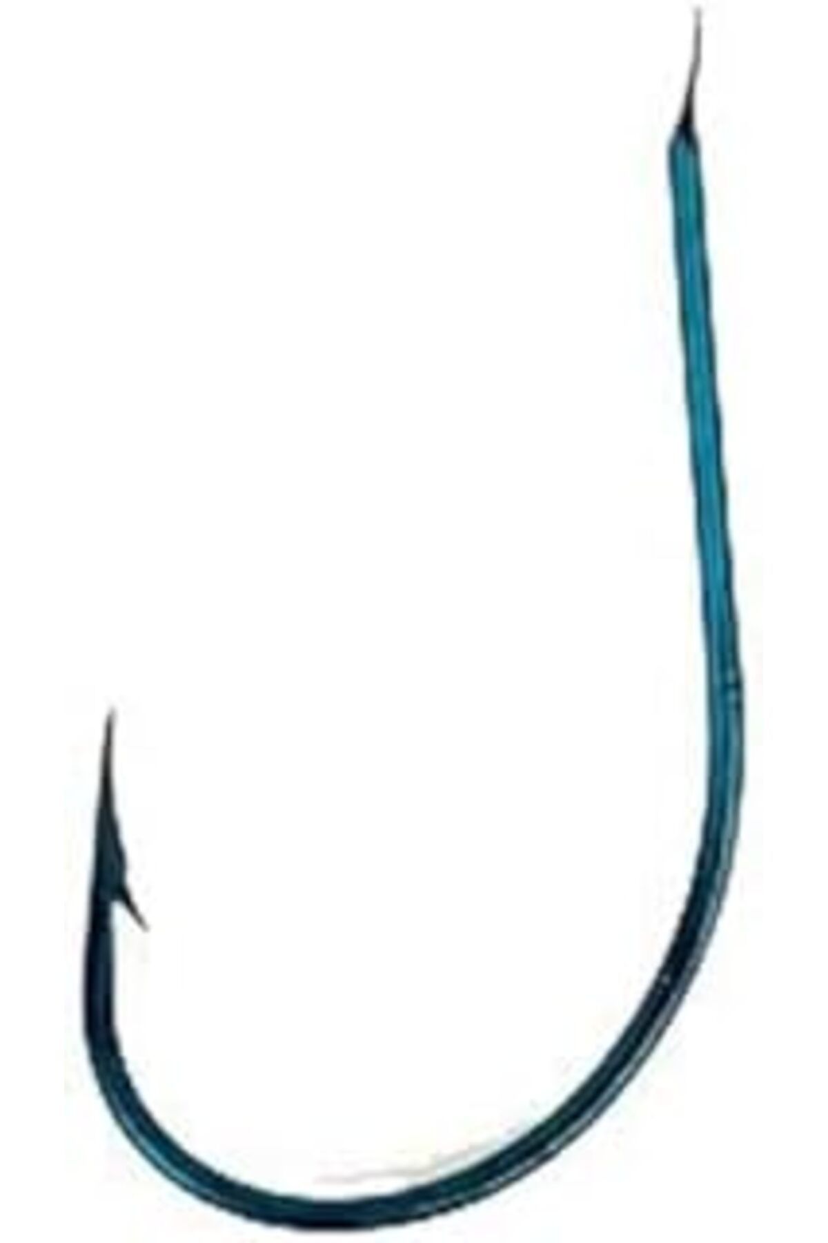 Pazarcan Mustad 496 Olta İğnesi, İnce Bedenli, Siyah, No: 2, 50'Li