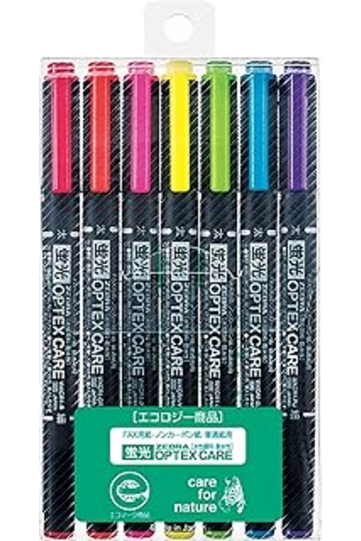 NETWORK ART Zebra Optex Bakım 7-Farben Fosforludur Wkcr1-7 C (Japonya'Dan Ithal)