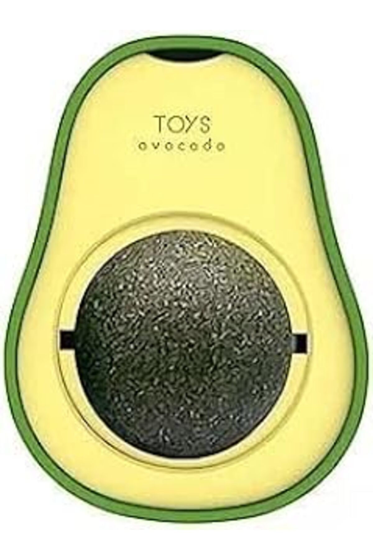 Mu Art Odavar Avokado Top Oyuncak, Otu Yalama Oyuncağı, Catnip, Avocado, Çimi Oyuncağı, Duvara Yapıştırma