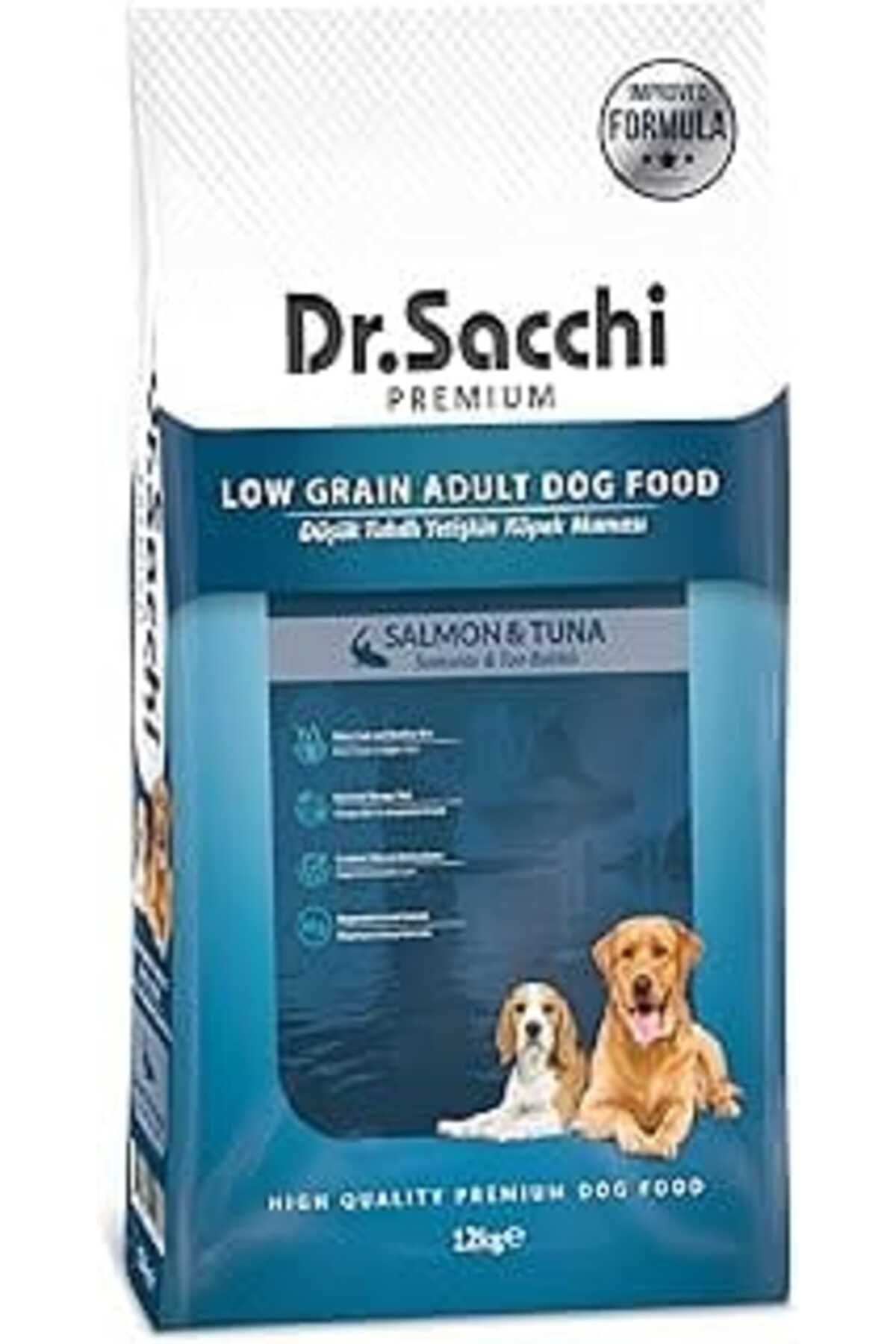 Mu Art Dr.Sacchi Düşük Tahıllı Somonlu Ve Ton Balıklı Yetişkin Köpek Maması (12Kg (14 Nisan Pazartesi Karg