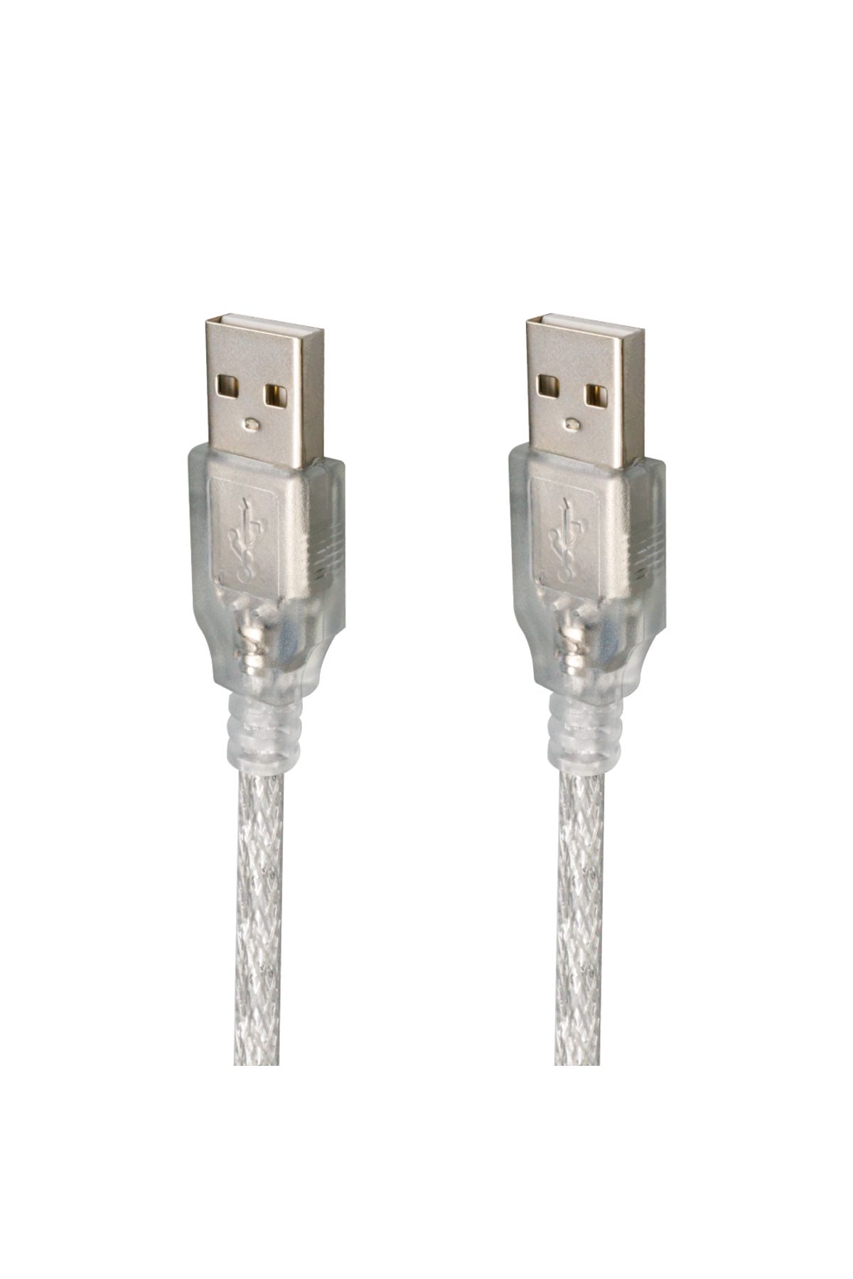 robotrend 3 Metre 2.0V Şeffaf Usb Erkek-Erkek Kablo