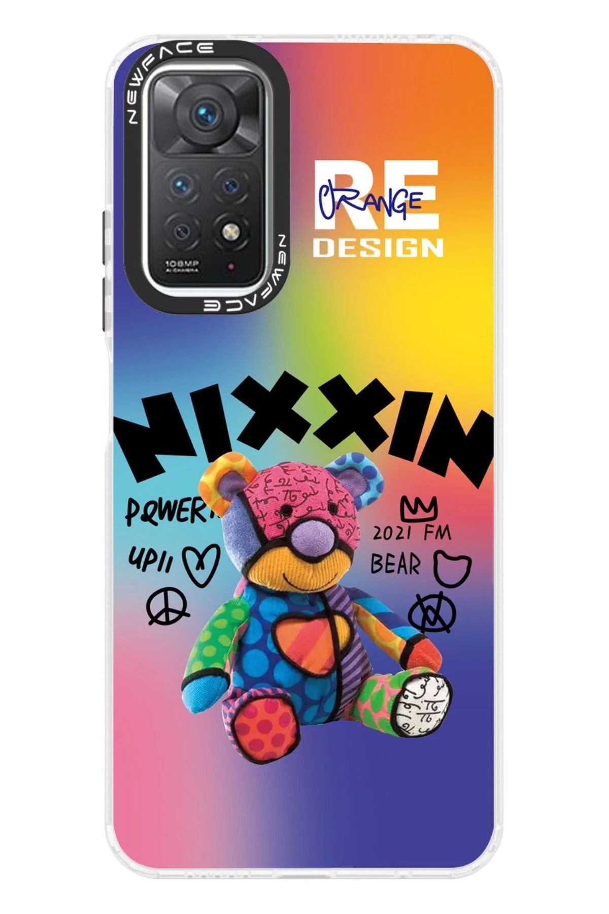 NewFace Xiaomi Redmi Note 11 Pro Kılıf Estoril Desenli Kapak - Estoril - 11 JOJUA