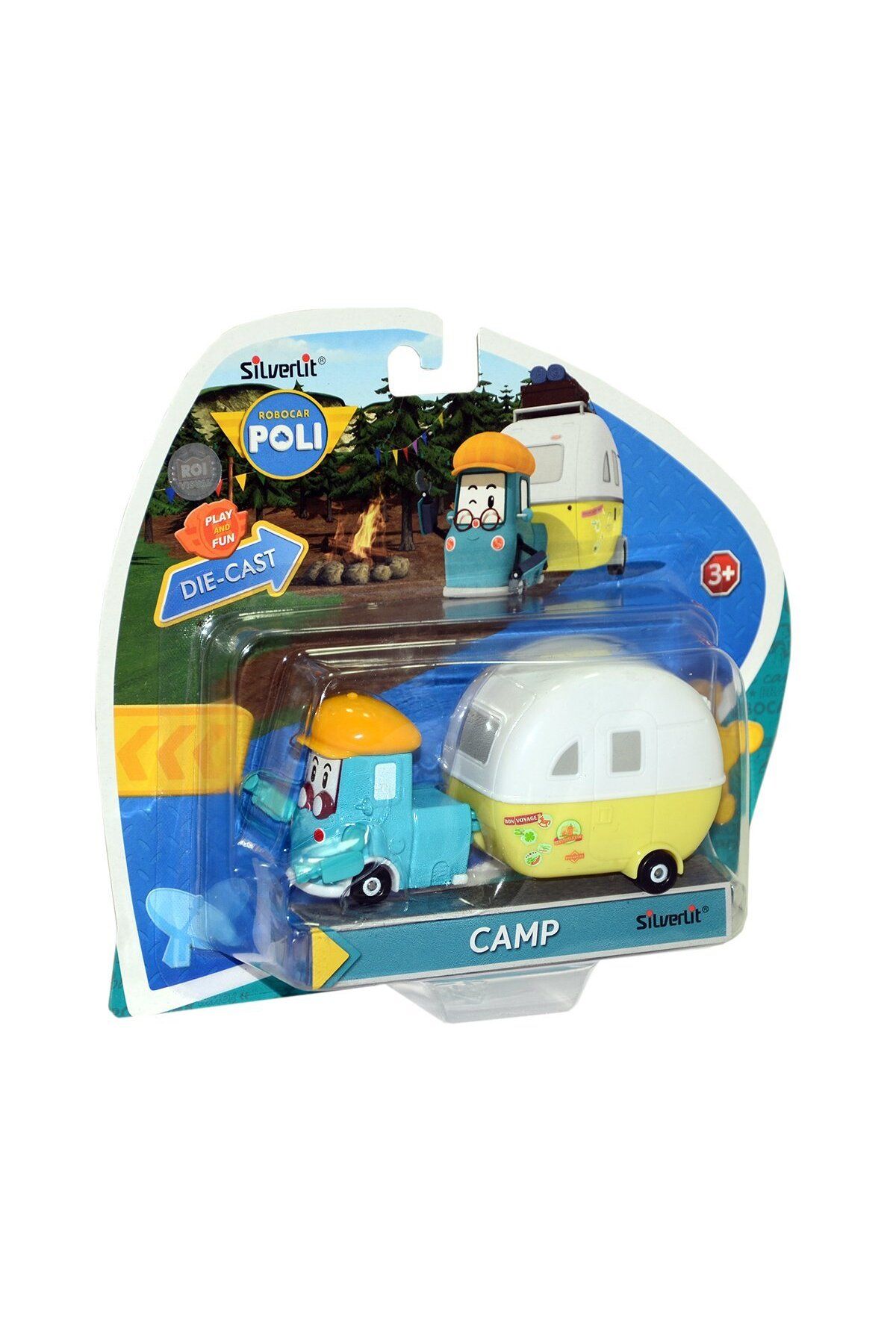 Neco POLI/83405 Robocar Poli Camp Figürü-Necotoys
