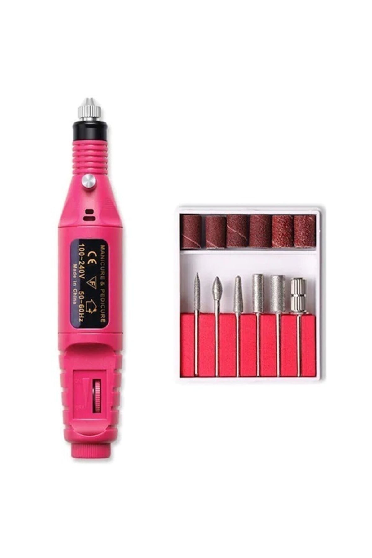 Emperium 6 Uçlu Elektrikli Manikür Pedikür Seti ( 2000-300RPM HIZ ) (5122)