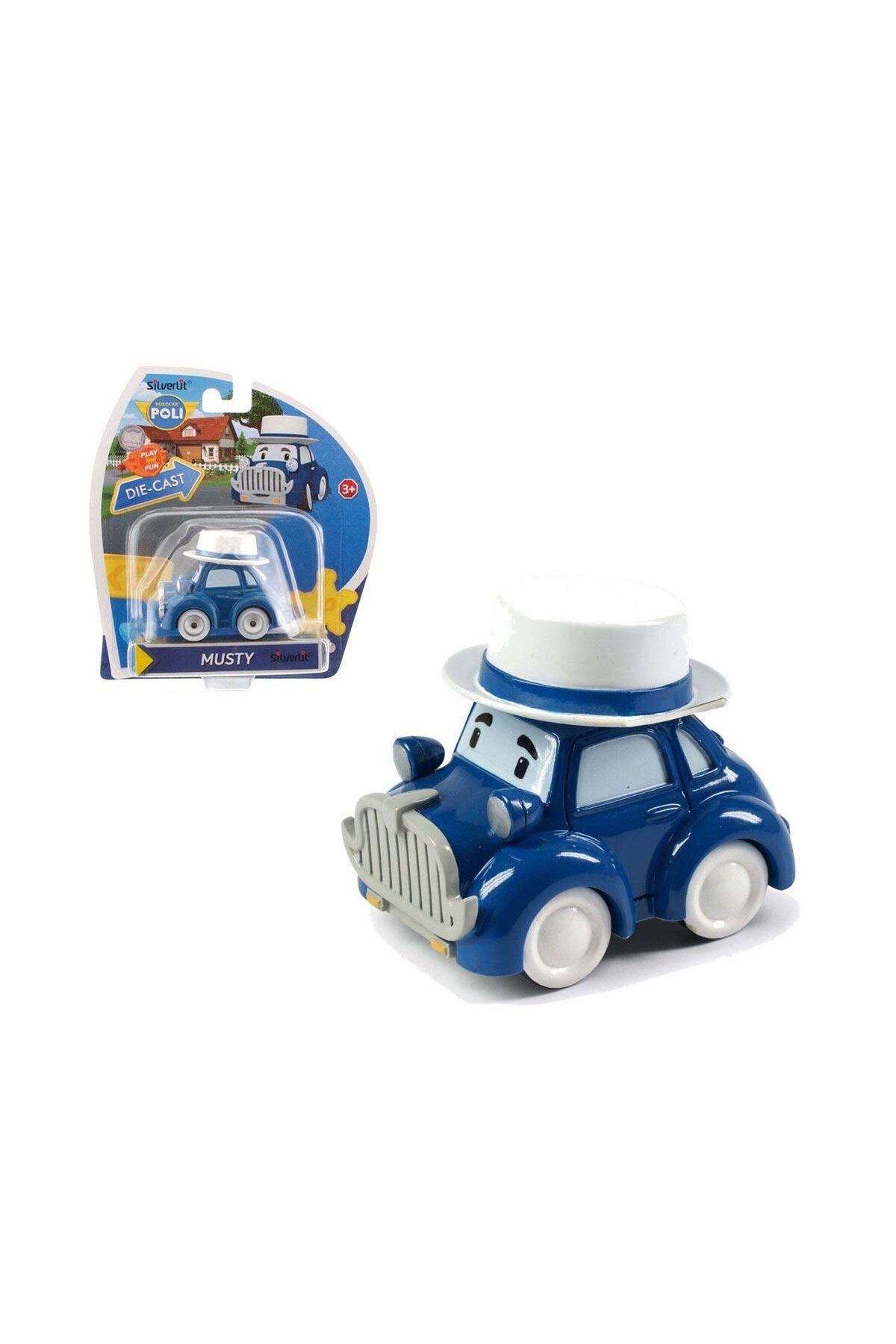 Neco POLI 83151 Metal Araç Karakter Figürler Asorti