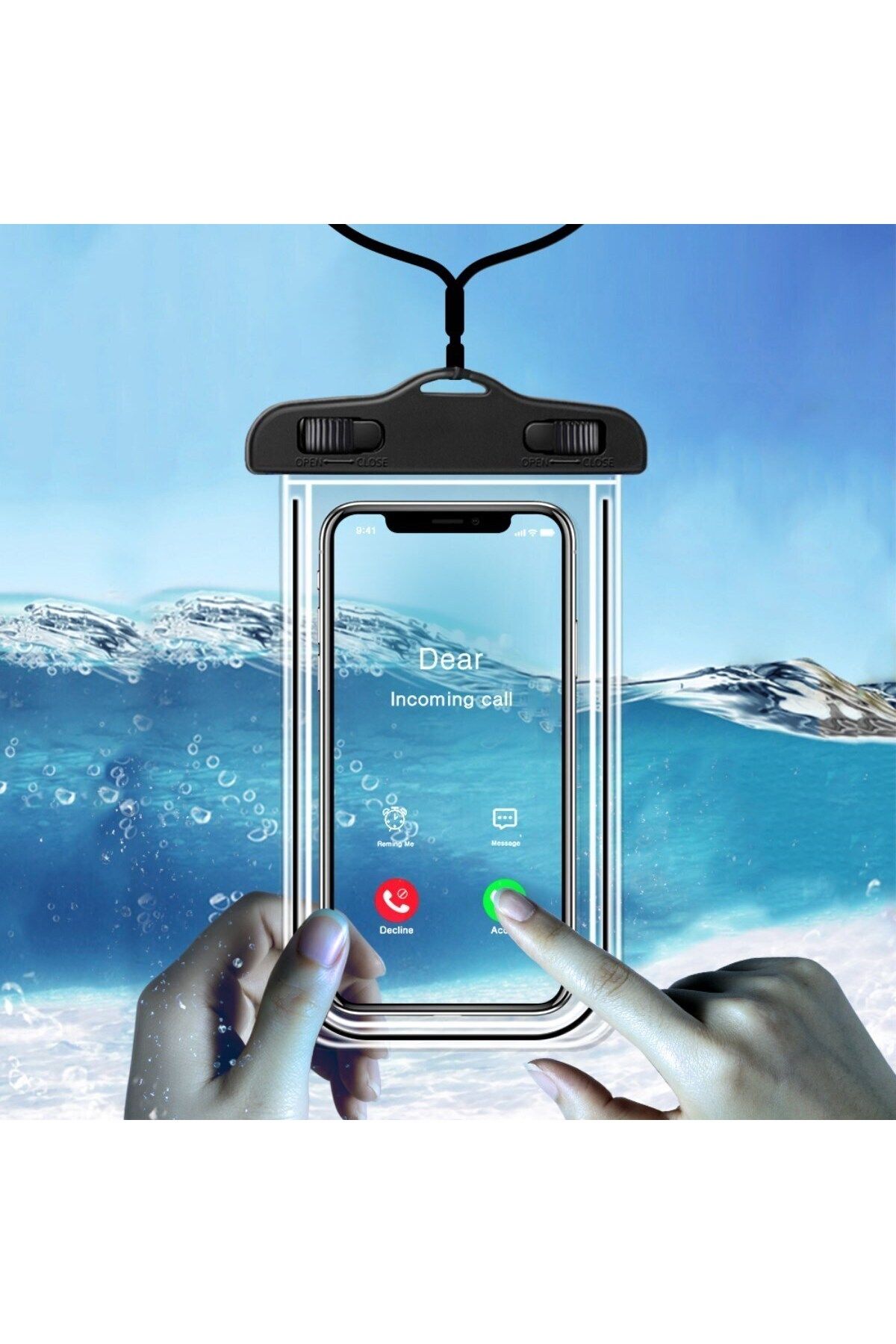 Emperium Bisiklete Takılan Su ve Yağmur Gerirmez Telefon Kılıfı Universal (5122)