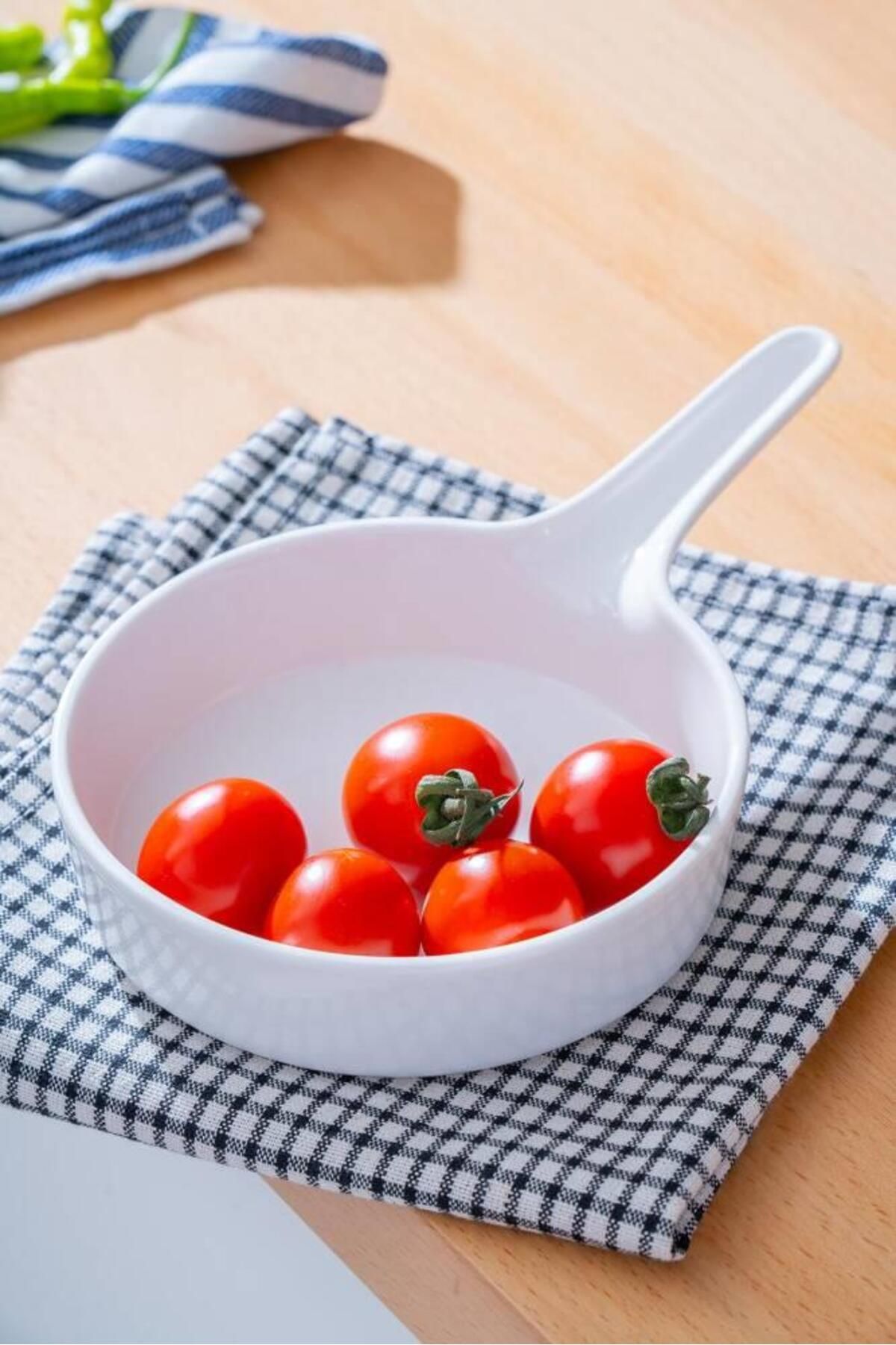 şirin eşyalarım Bianco Perla Porselen Sunum Tava - 24.5 cm