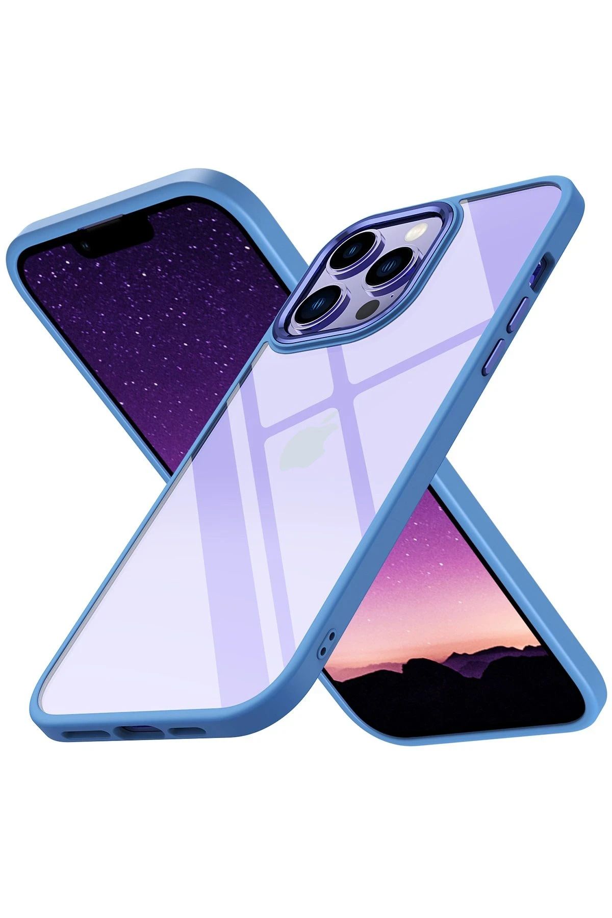NewFace iPhone 14 Pro Max Kılıf Power Silikon - Gri JOJUA