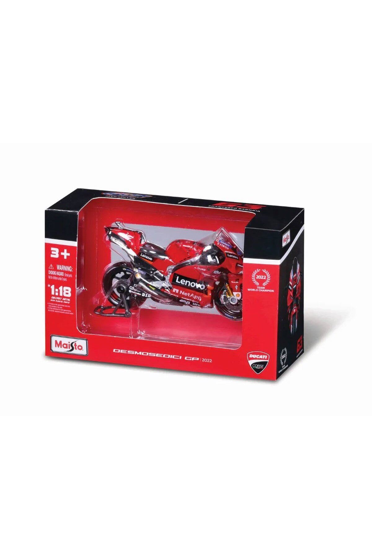 Neco MAY 36361 Ducati Desmosedici GP 2022 1:18 -Necotoys