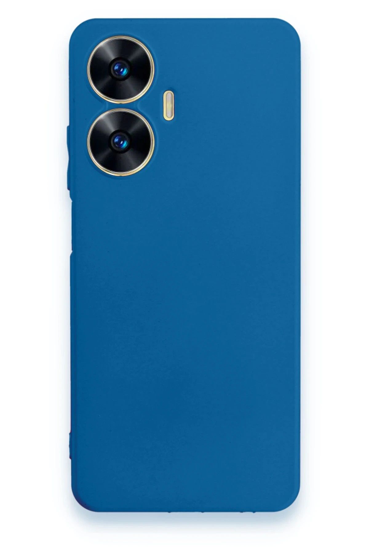 NewFace Realme C55 Kılıf First Silikon - Mavi YNSMR