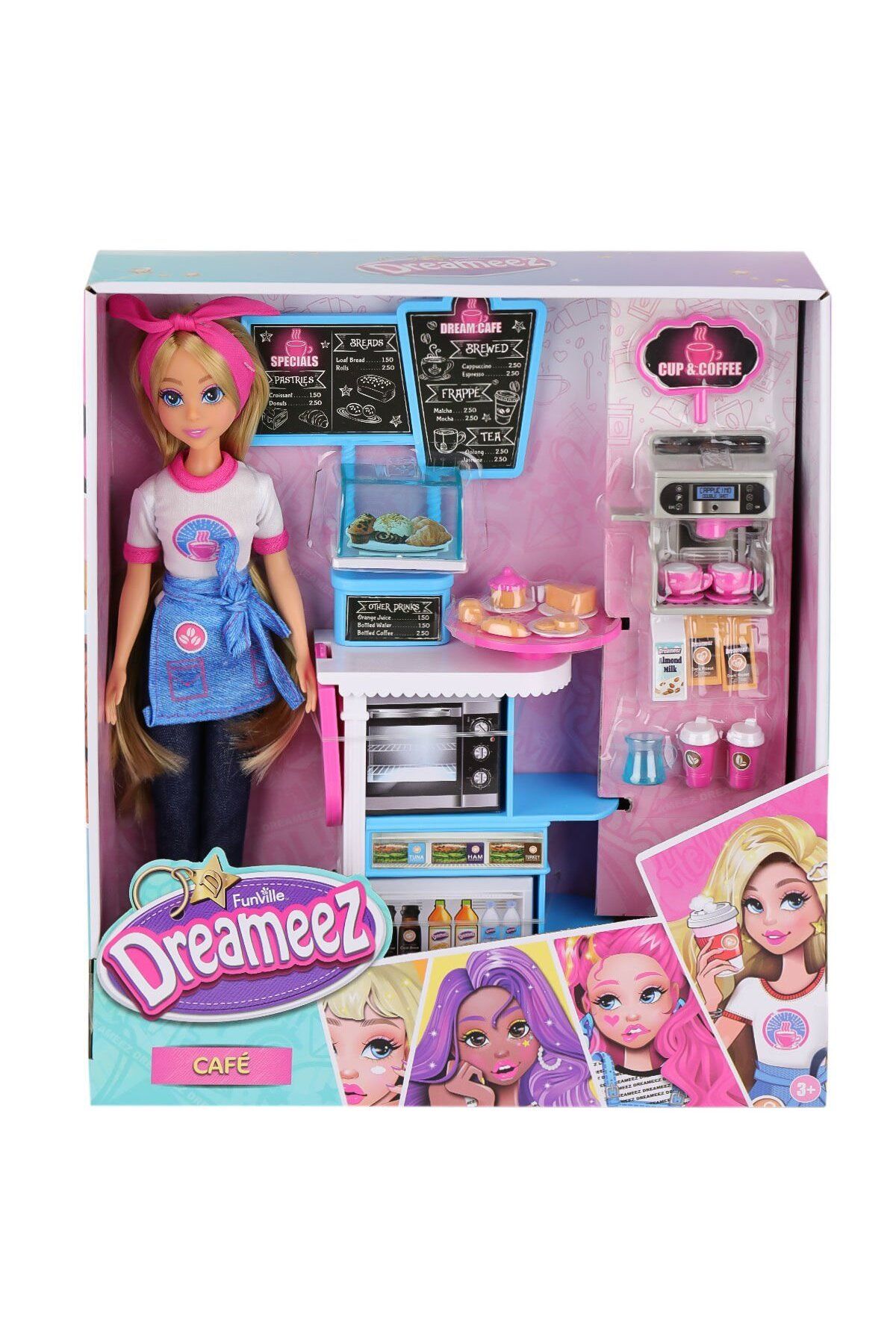 Sunman 2081002 Dreameez Bebek ve Cafe Oyun Seti