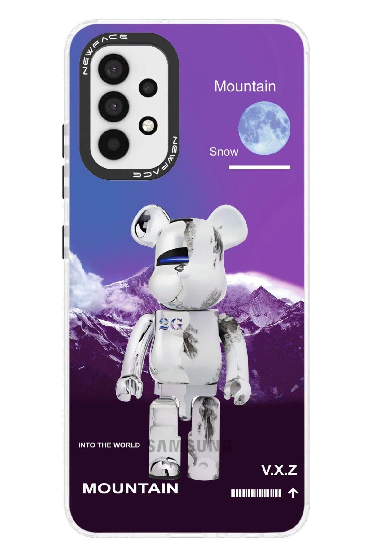 NewFace Samsung Galaxy A33 5G Kılıf Estoril Desenli Kapak - Estoril - 8 JOJUA