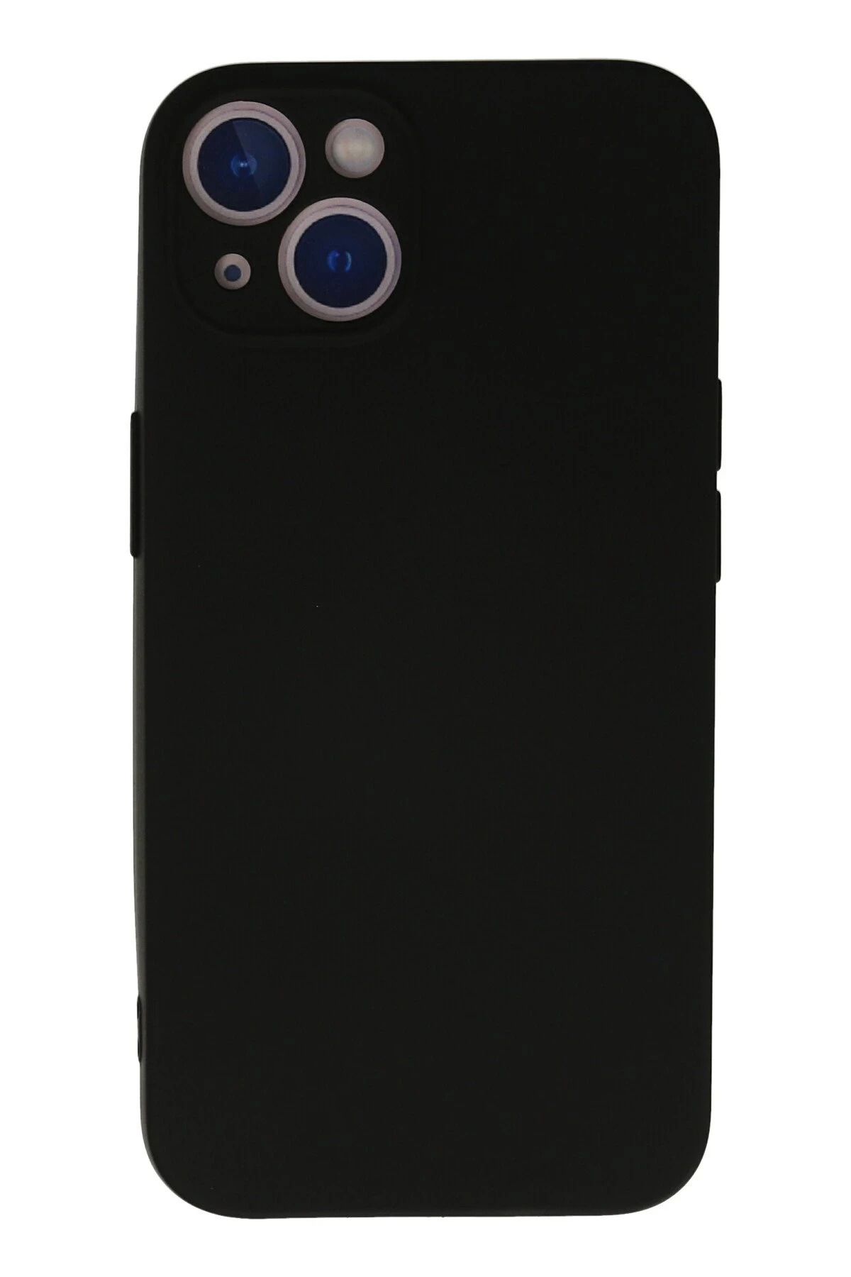 NewFace iPhone 13 Mini Kılıf Nano içi Kadife Silikon - Siyah HNZRN