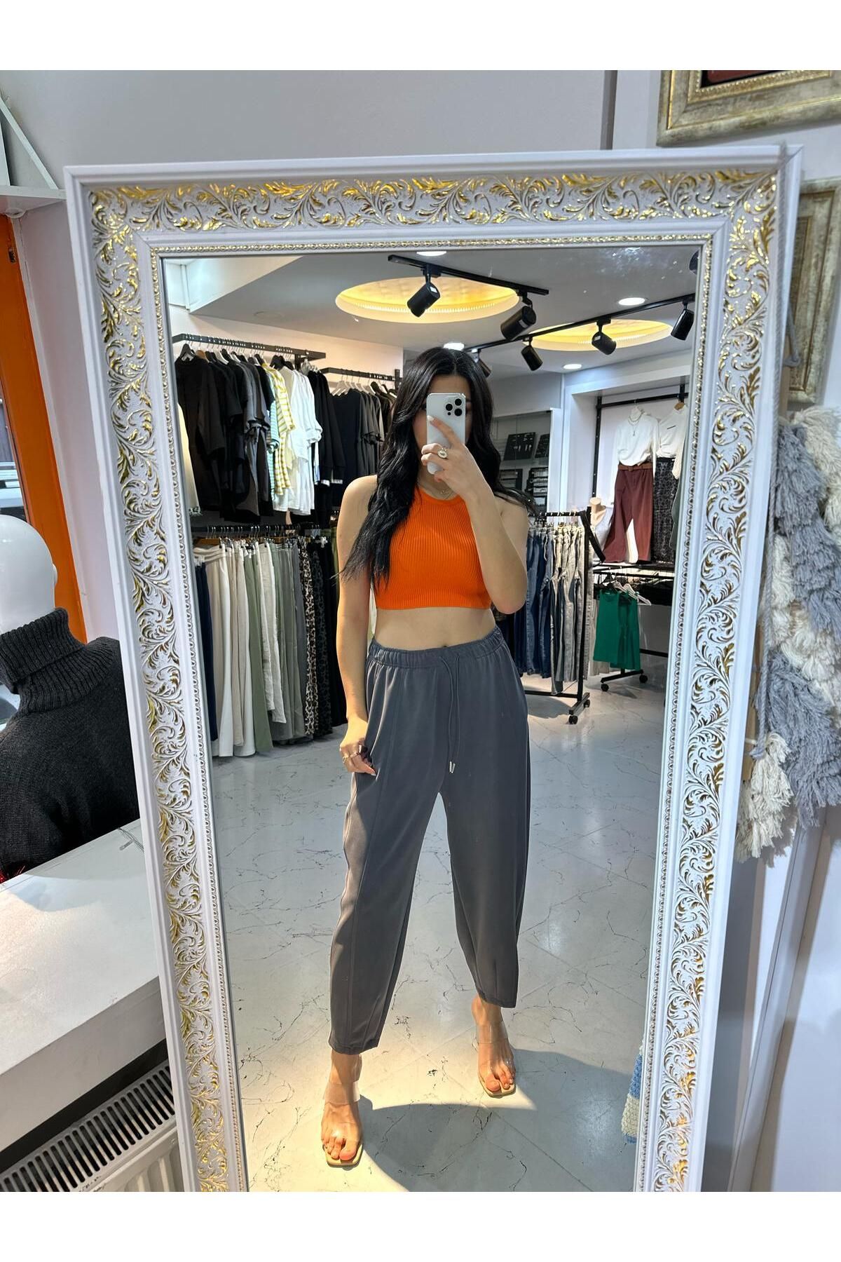 MİEL LORE BOUTIQUE GRİ ŞALVAR