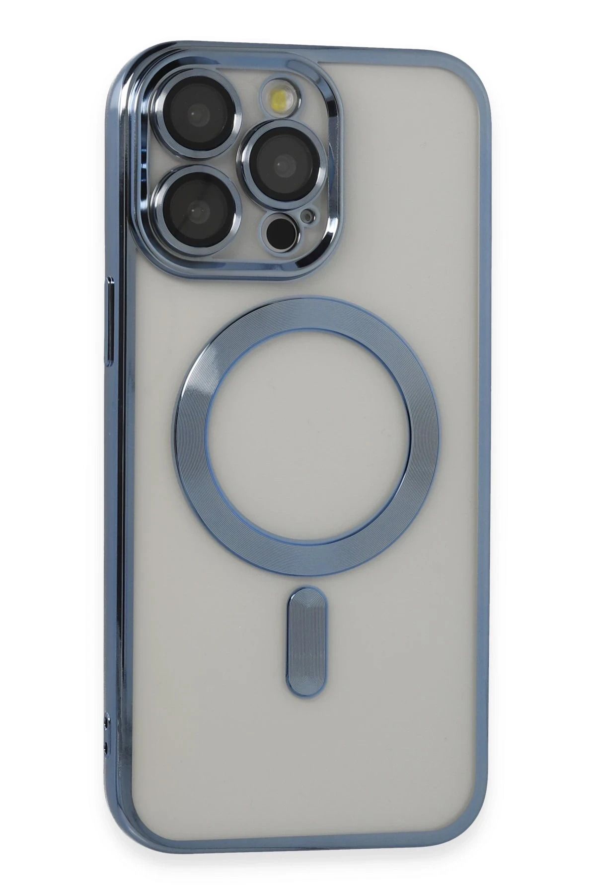 NewFace iPhone 14 Pro Max Kılıf Kross Magneticsafe Kapak - Sierra Blue JOJUA