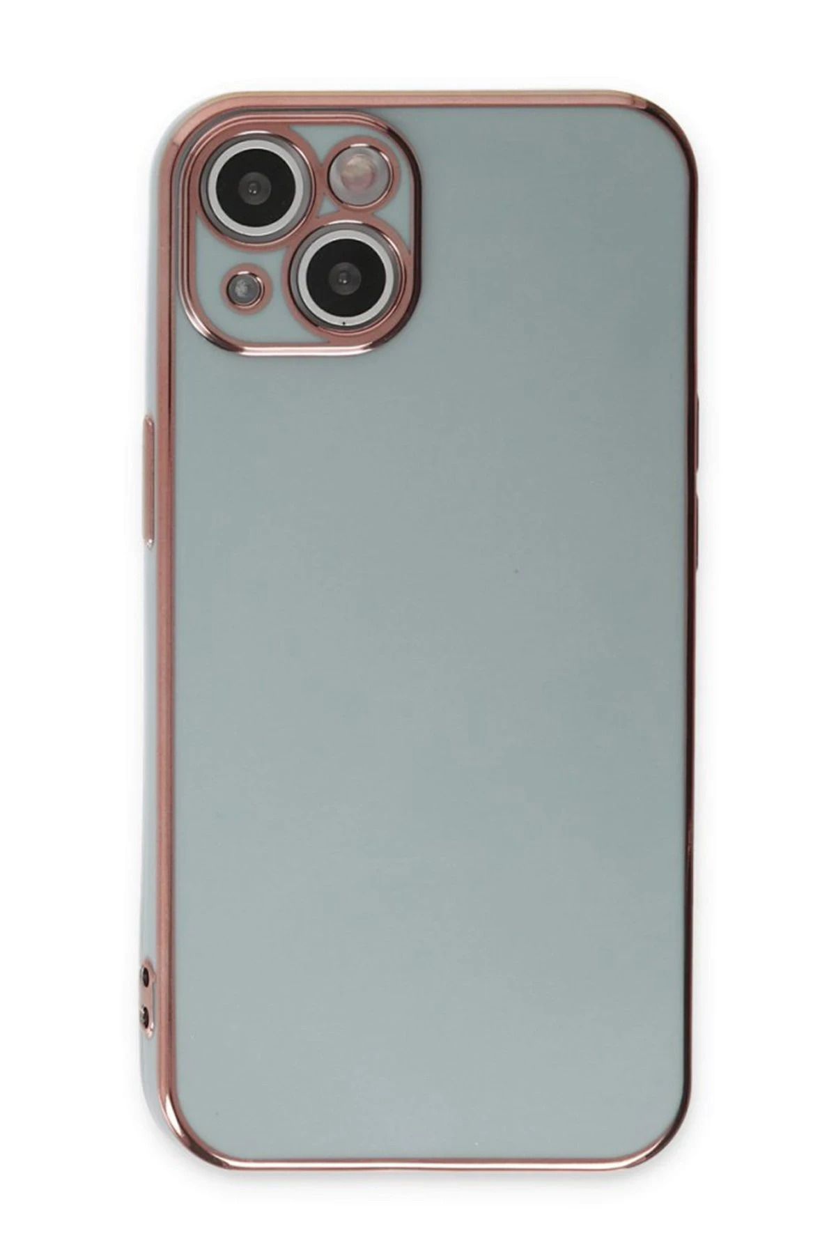NewFace iPhone 15 Kılıf Volet Silikon - Açık Yeşil JOJUA