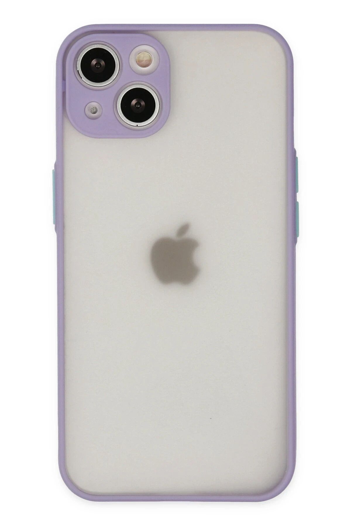 NewFace iPhone 15 Plus Kılıf Montreal Silikon Kapak - Mor FERRG