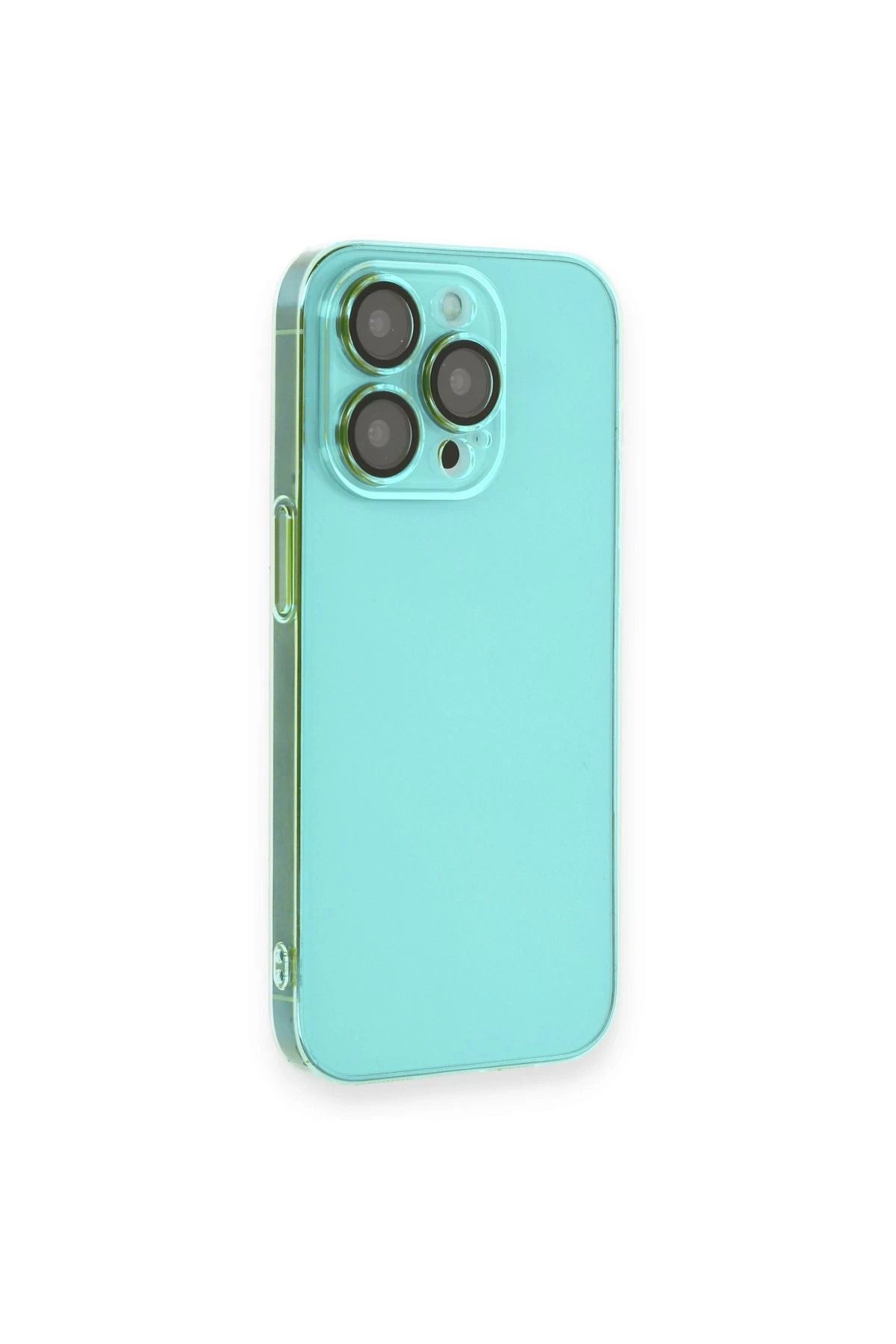 NewFace iPhone 14 Pro Max Kılıf Armada Lensli Kapak - Yeşil FERRG
