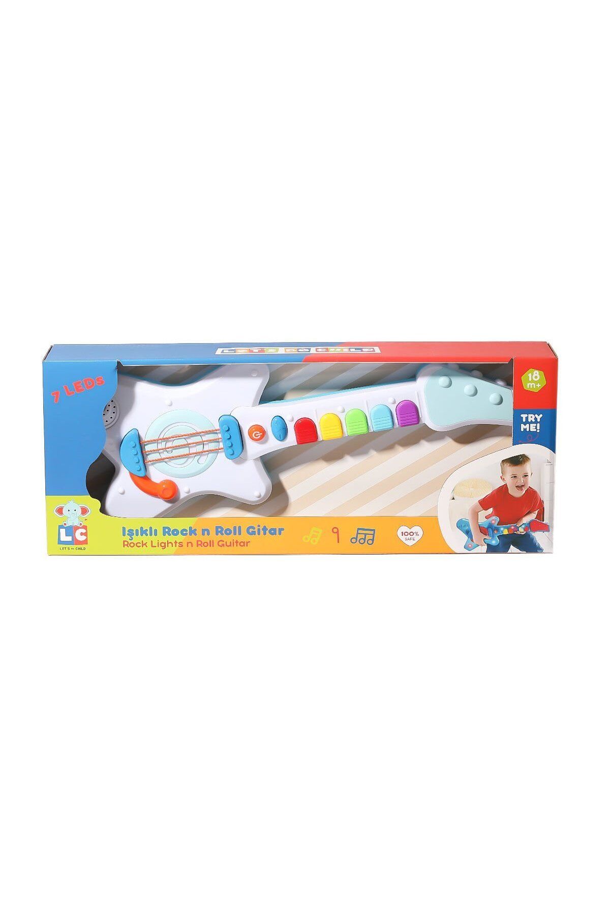 LC -30986 IŞIKLI ROC N ROLL GİTAR