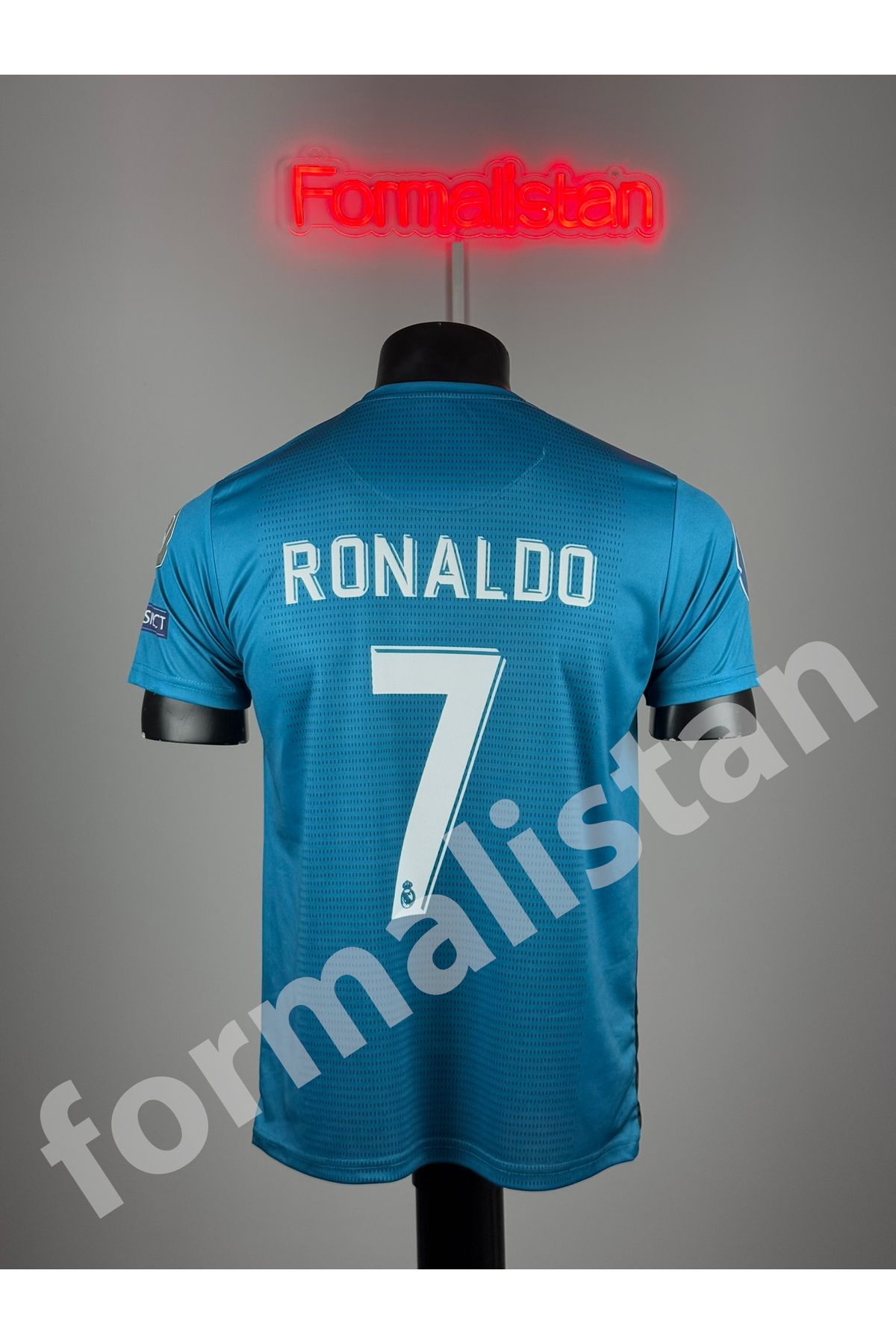 Quaxram Rê.âl Madrid Ronâldo Futbol Forması - TURKUAZ