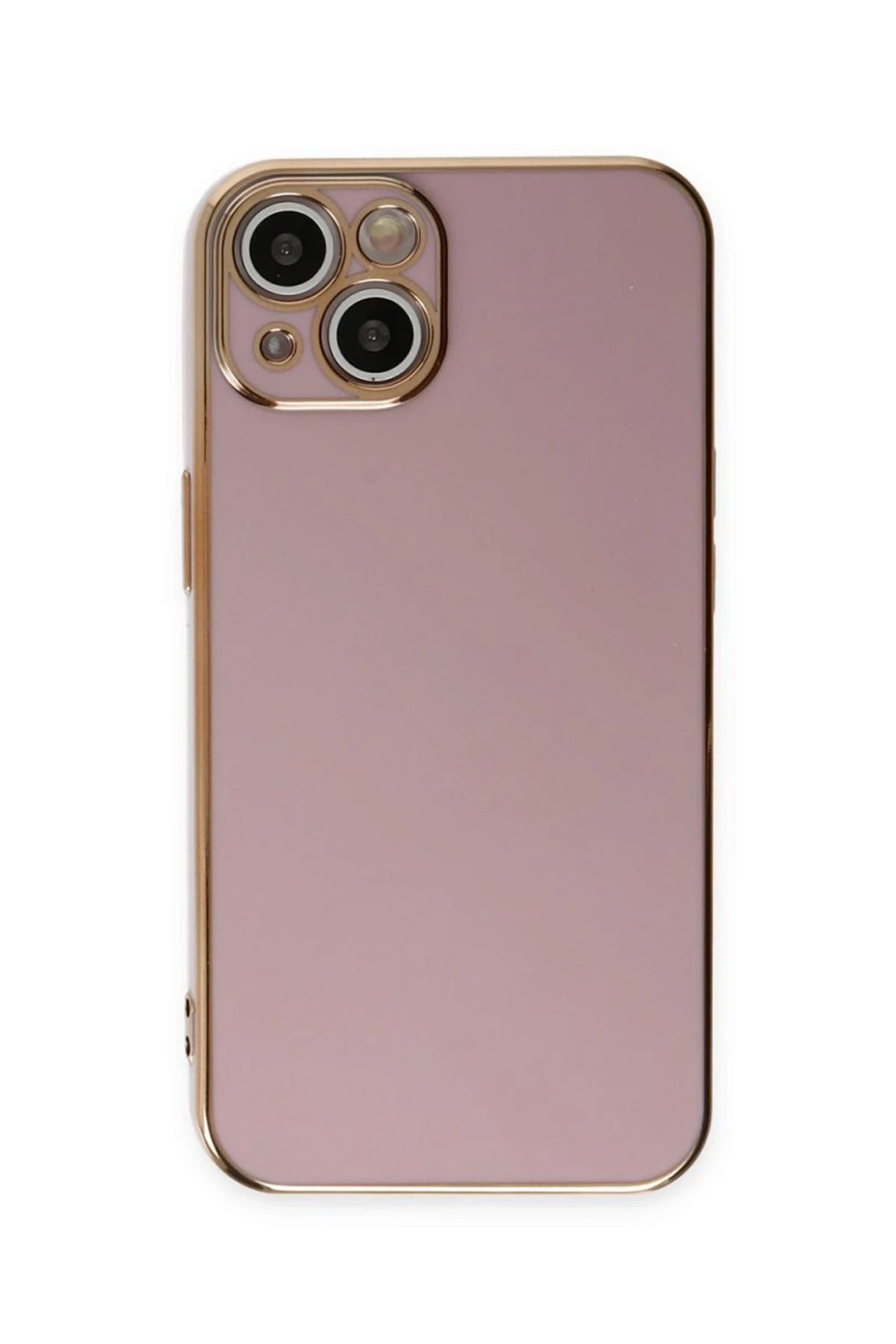 NewFace iPhone 15 Kılıf Volet Silikon - Mor JOJUA