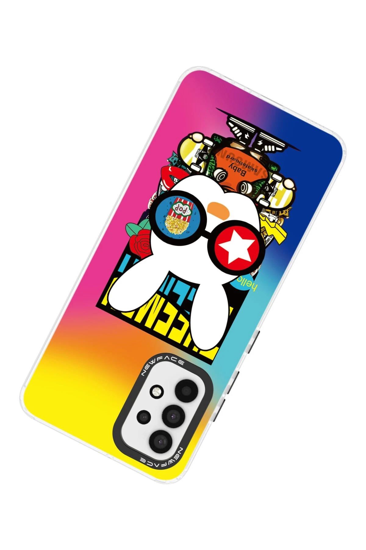 NewFace Samsung Galaxy A53 5G Kılıf Estoril Desenli Kapak - Estoril - 10 NRMSA