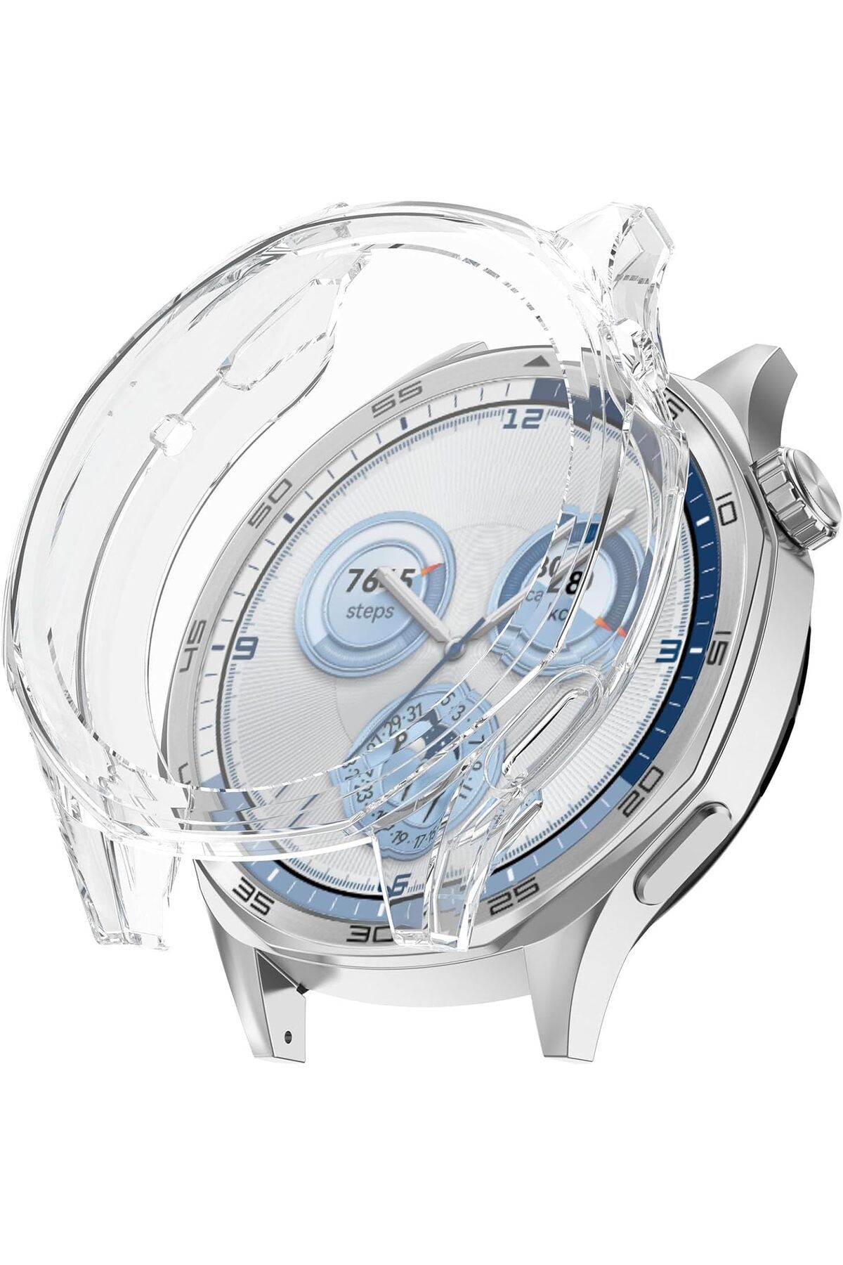 STOREMAX htpshopmx Watch GT5 46mm İçin Kılıf Yumuşak TPU Ekran Koruyuculu Dokunmatiği Etkilemeyen Saati