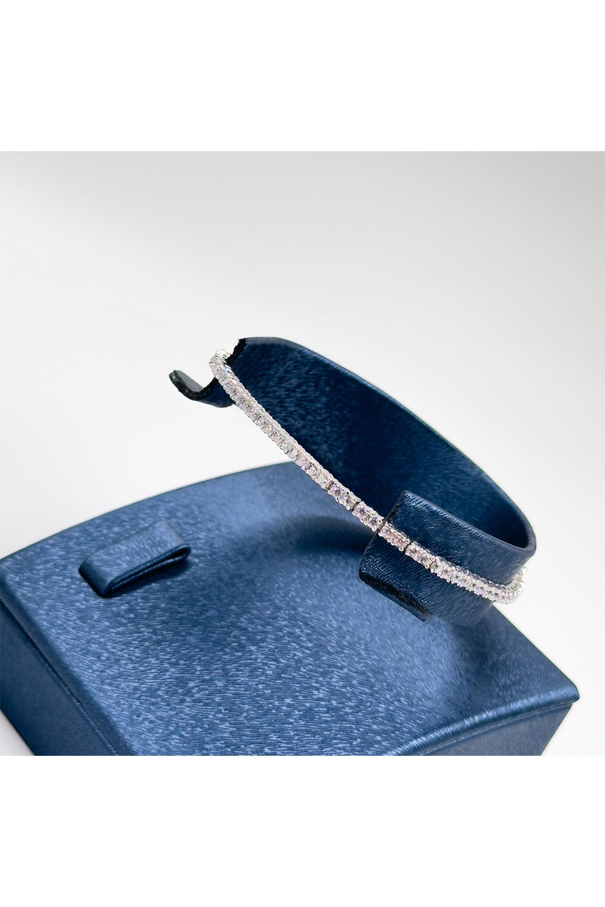 Livora Jewelry Kare Su Yolu Gümüş Bileklik - 1,75MM