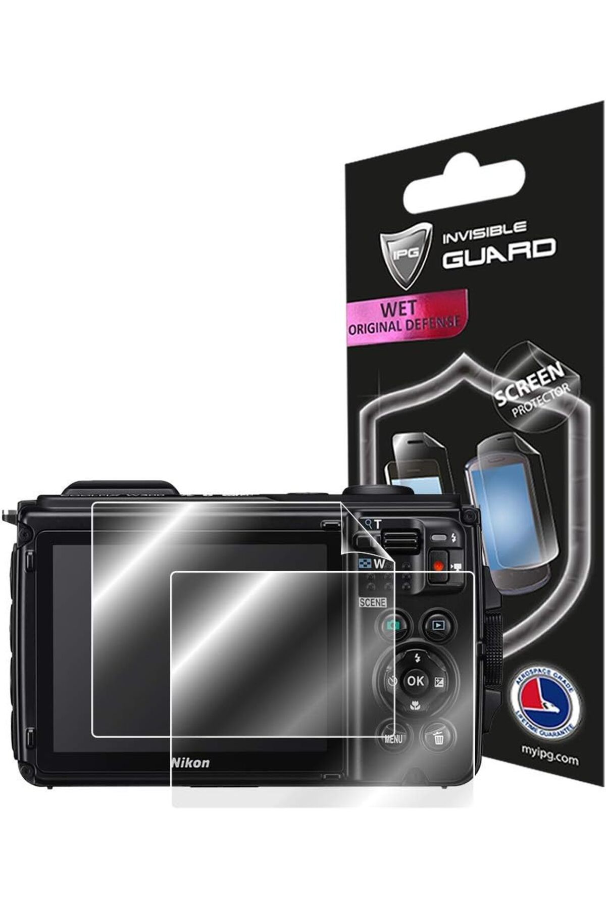STOREMAX nffashopm Nikon Coolpix W300 Ekran Koruyucu, 2 Adet storestarx 1051353